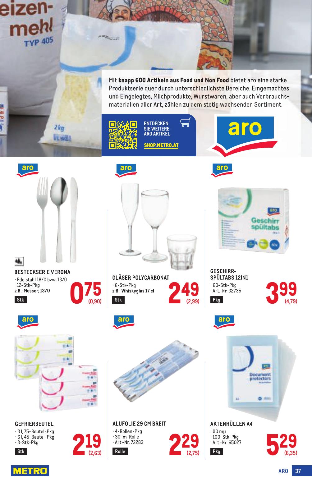 Metro Profi flyer page
