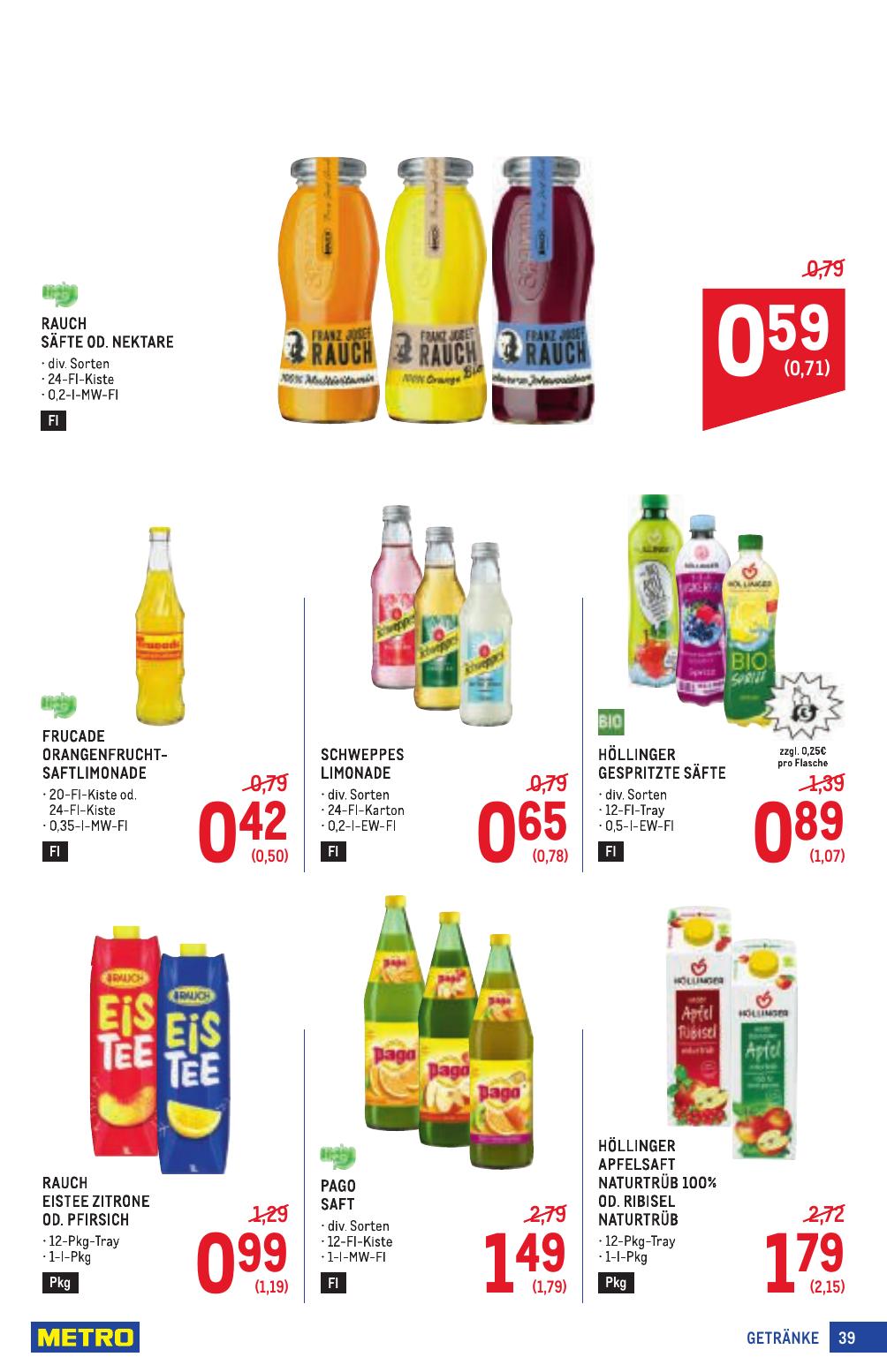 Metro Profi flyer page