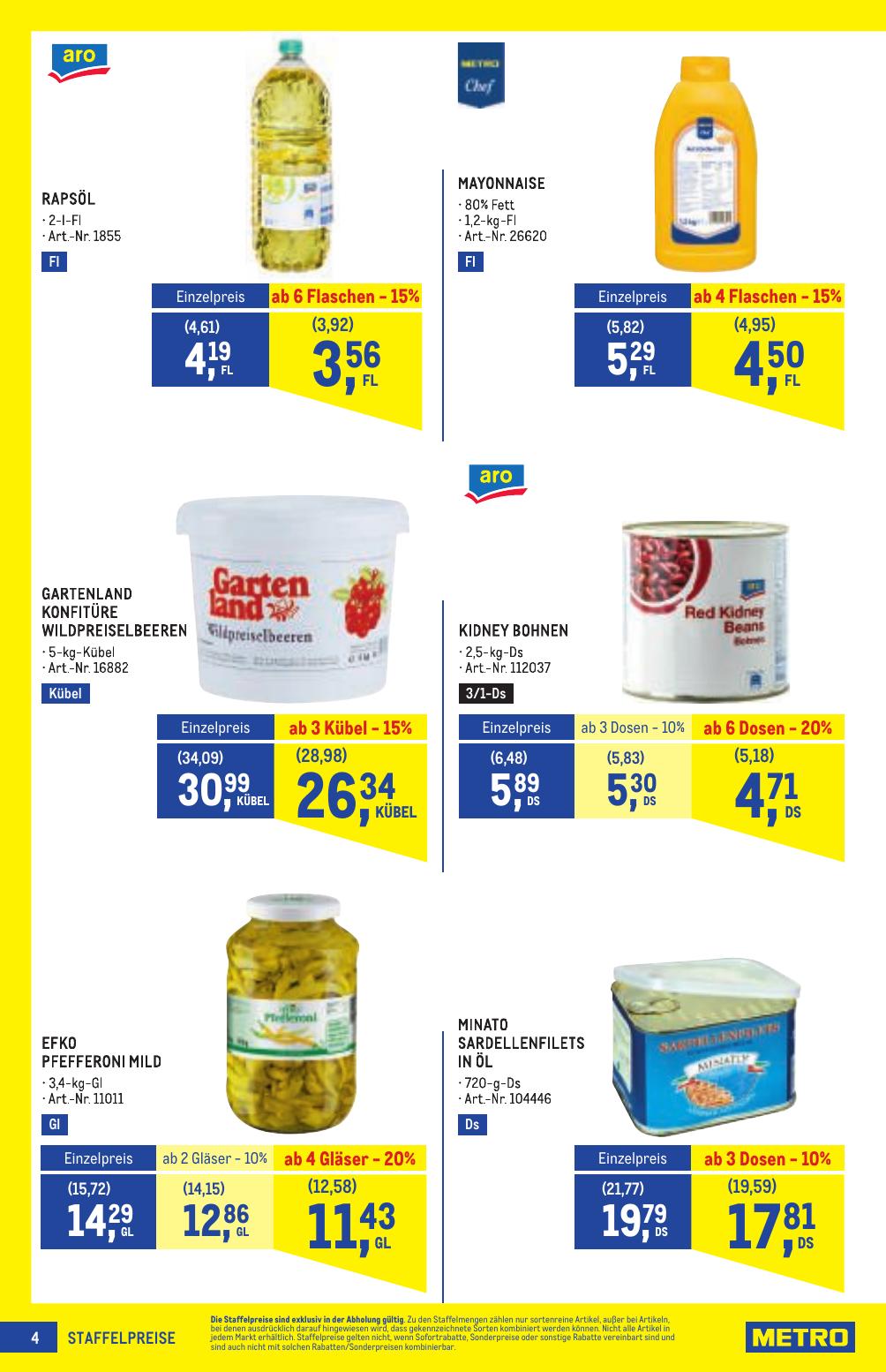 Metro Profi flyer page
