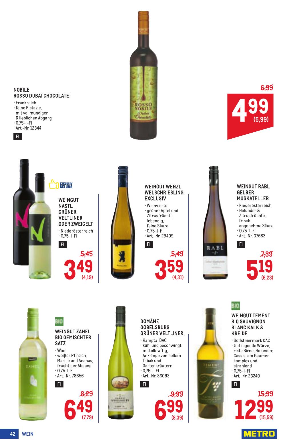 Metro Profi flyer page
