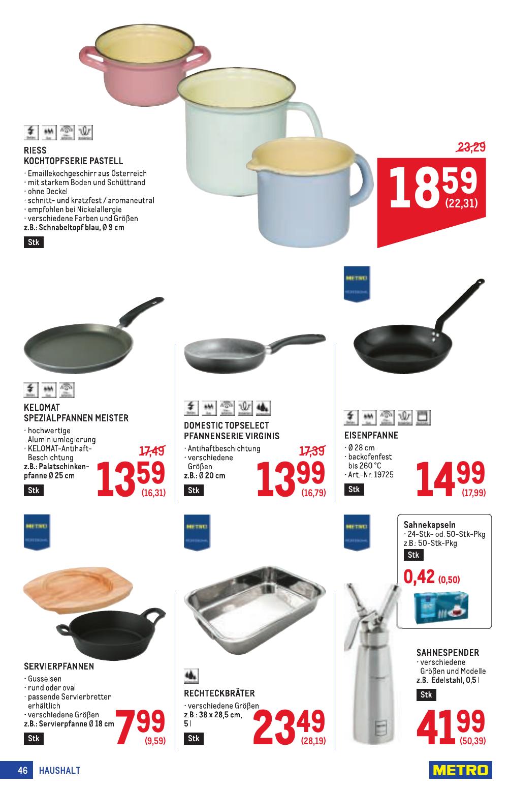 Metro Profi flyer page