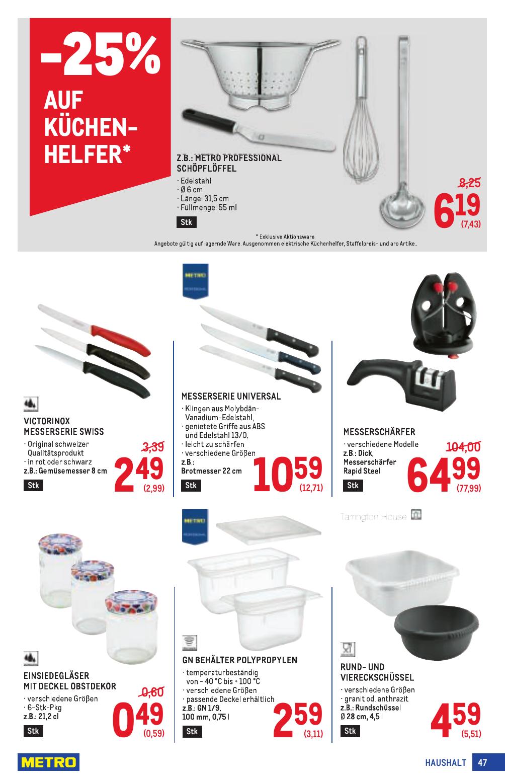 Metro Profi flyer page