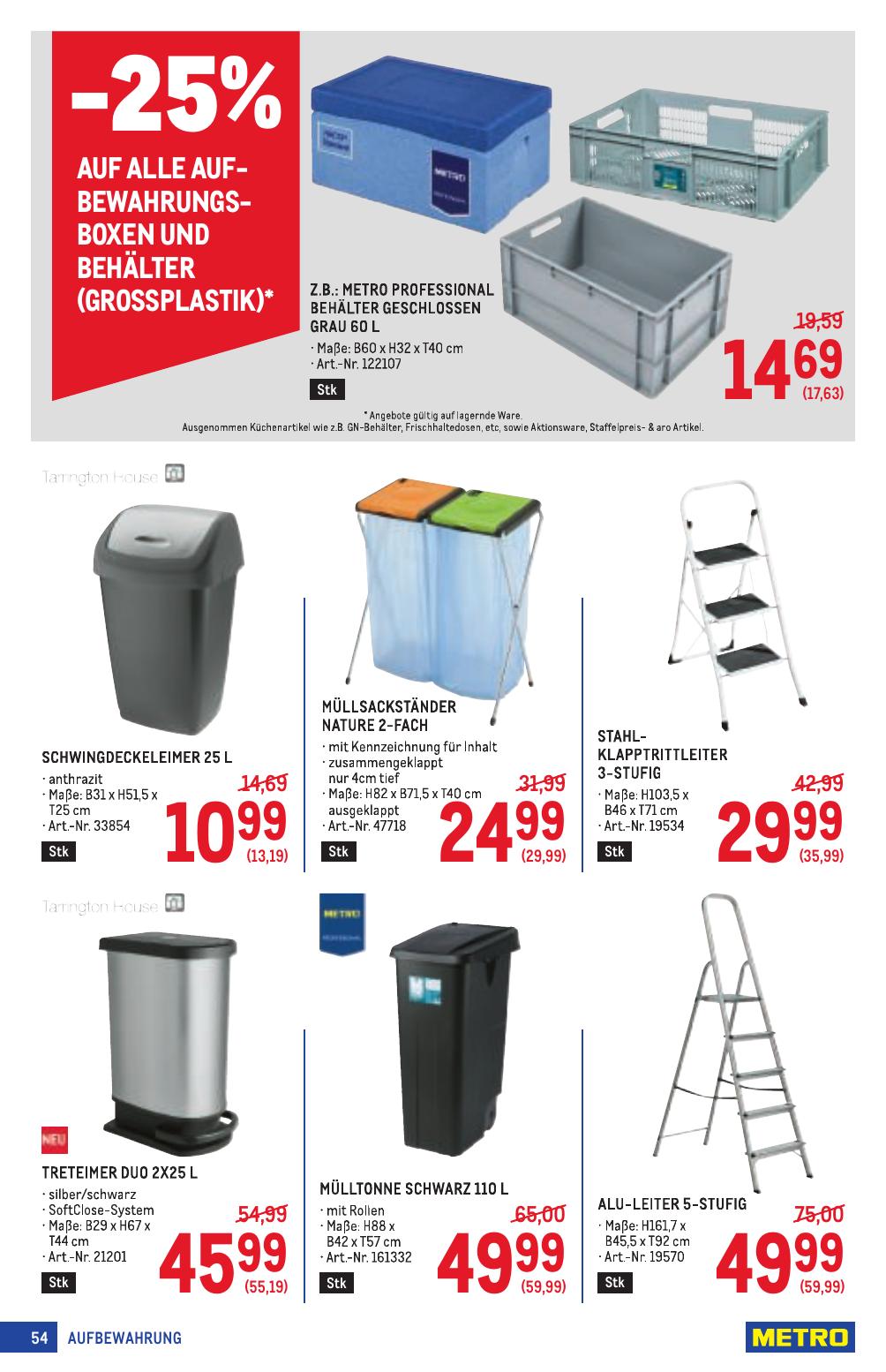 Metro Profi flyer page