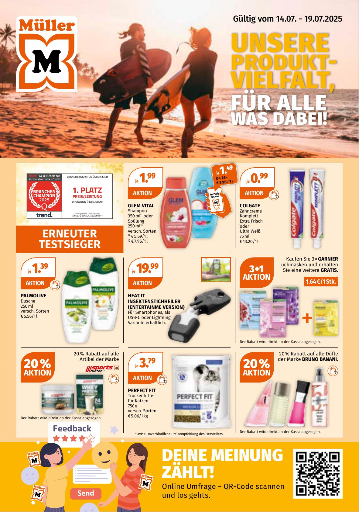 MÃ¼ller flyer page