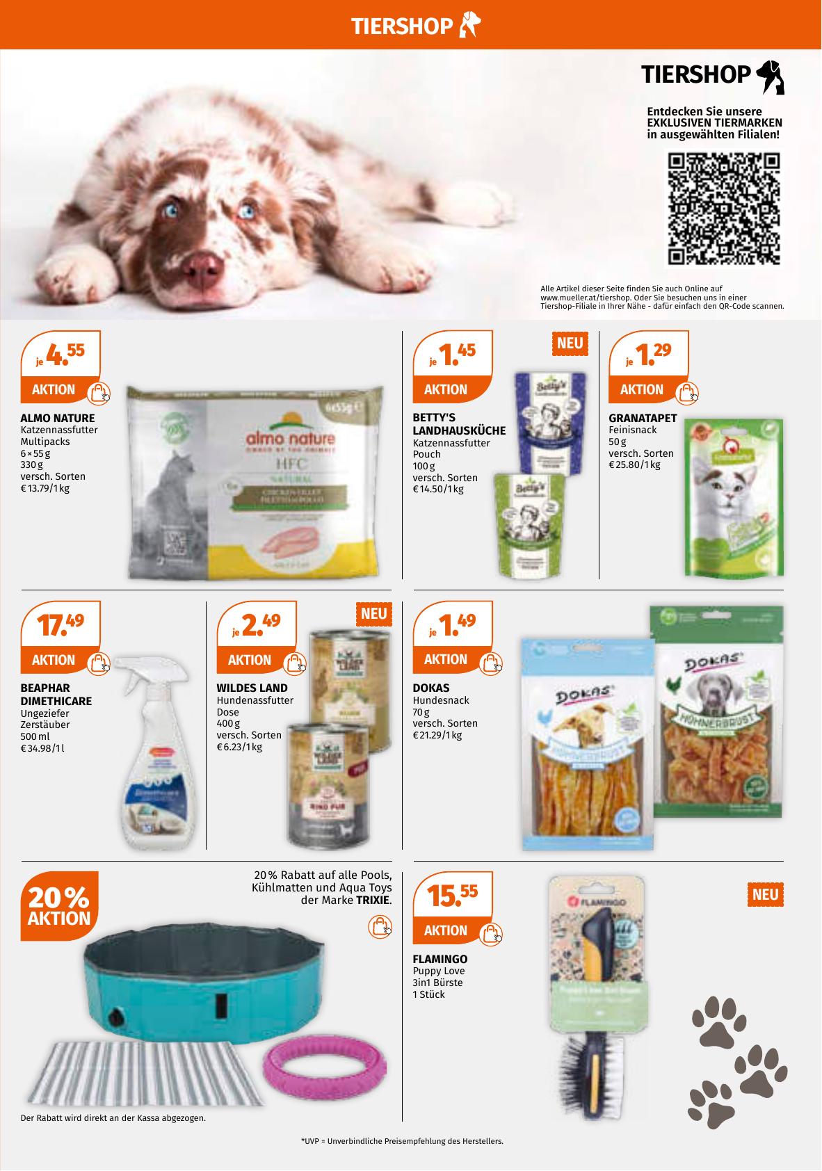 MÃ¼ller flyer page