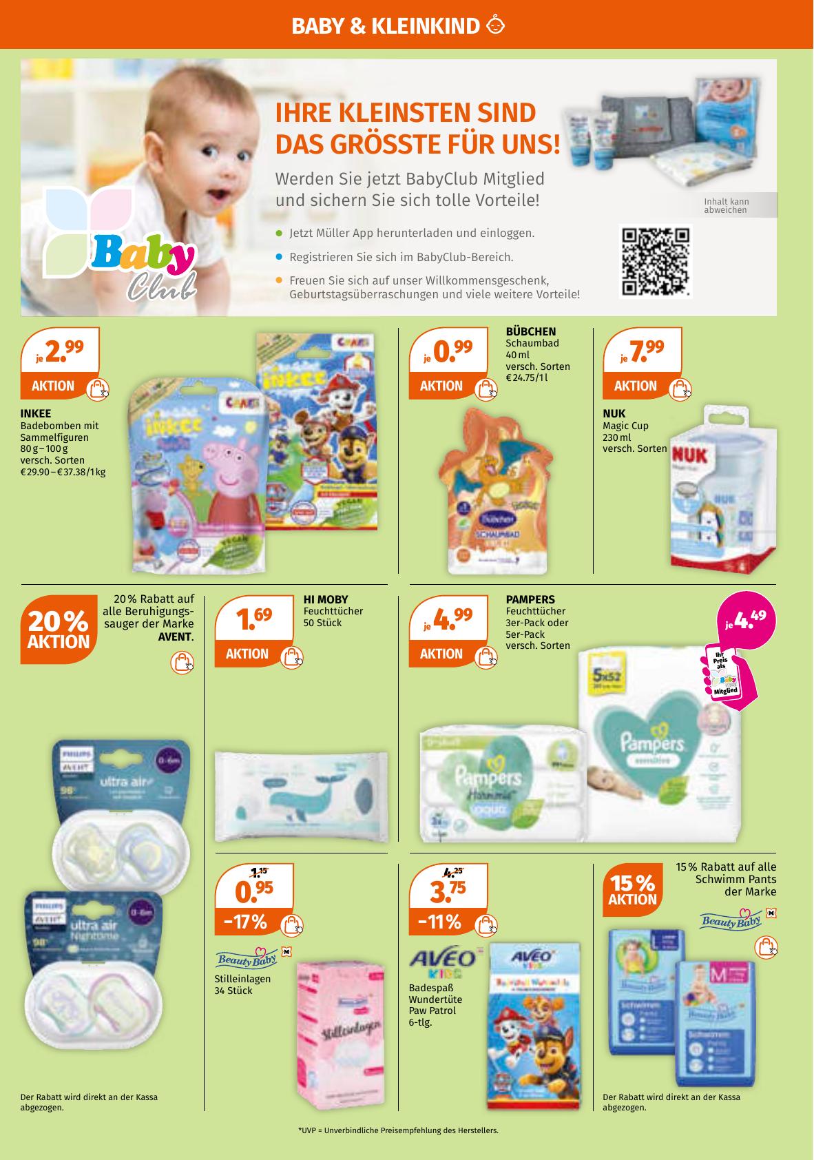 MÃ¼ller flyer page