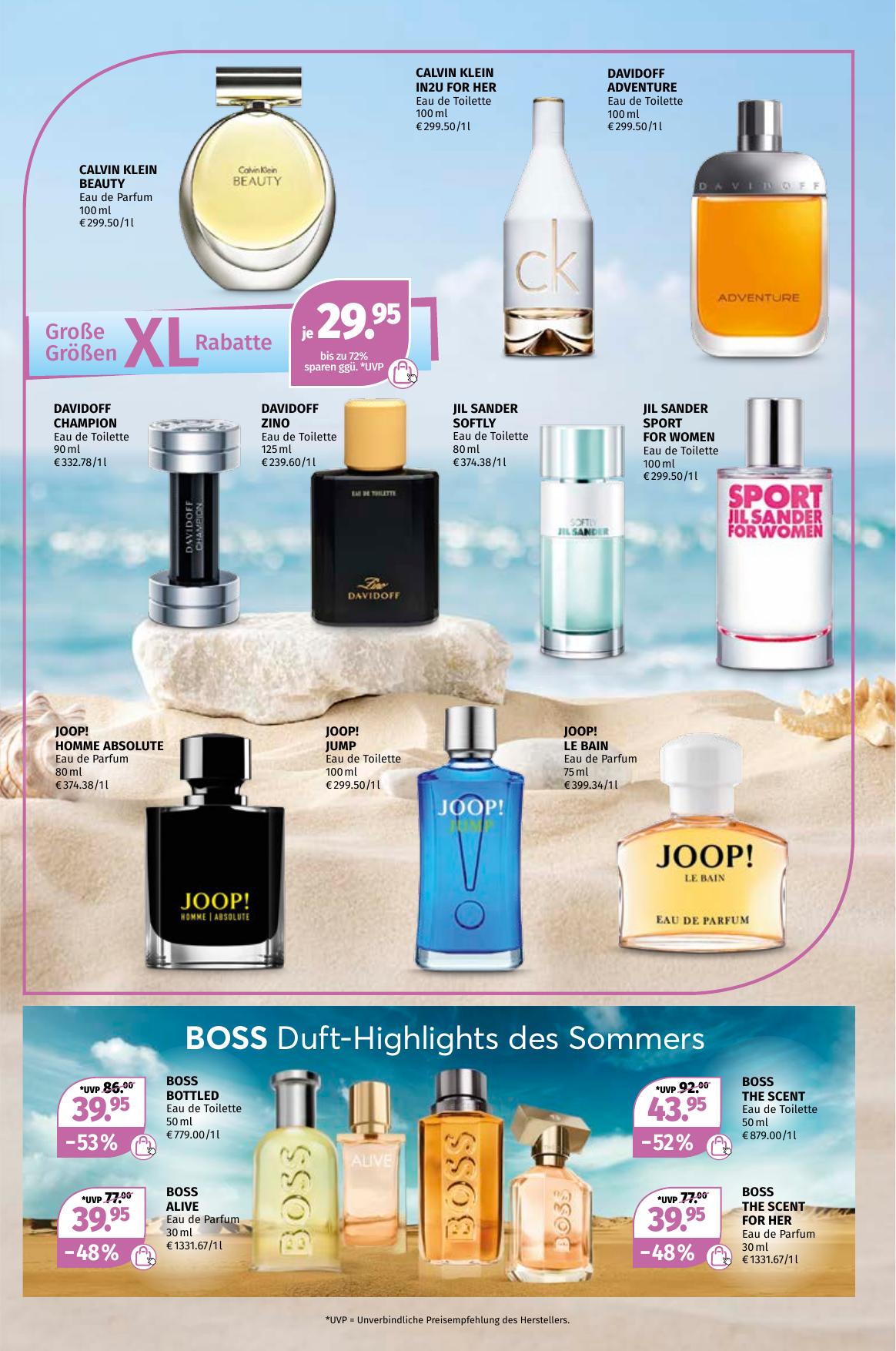 MÃ¼ller Parfumerie flyer page