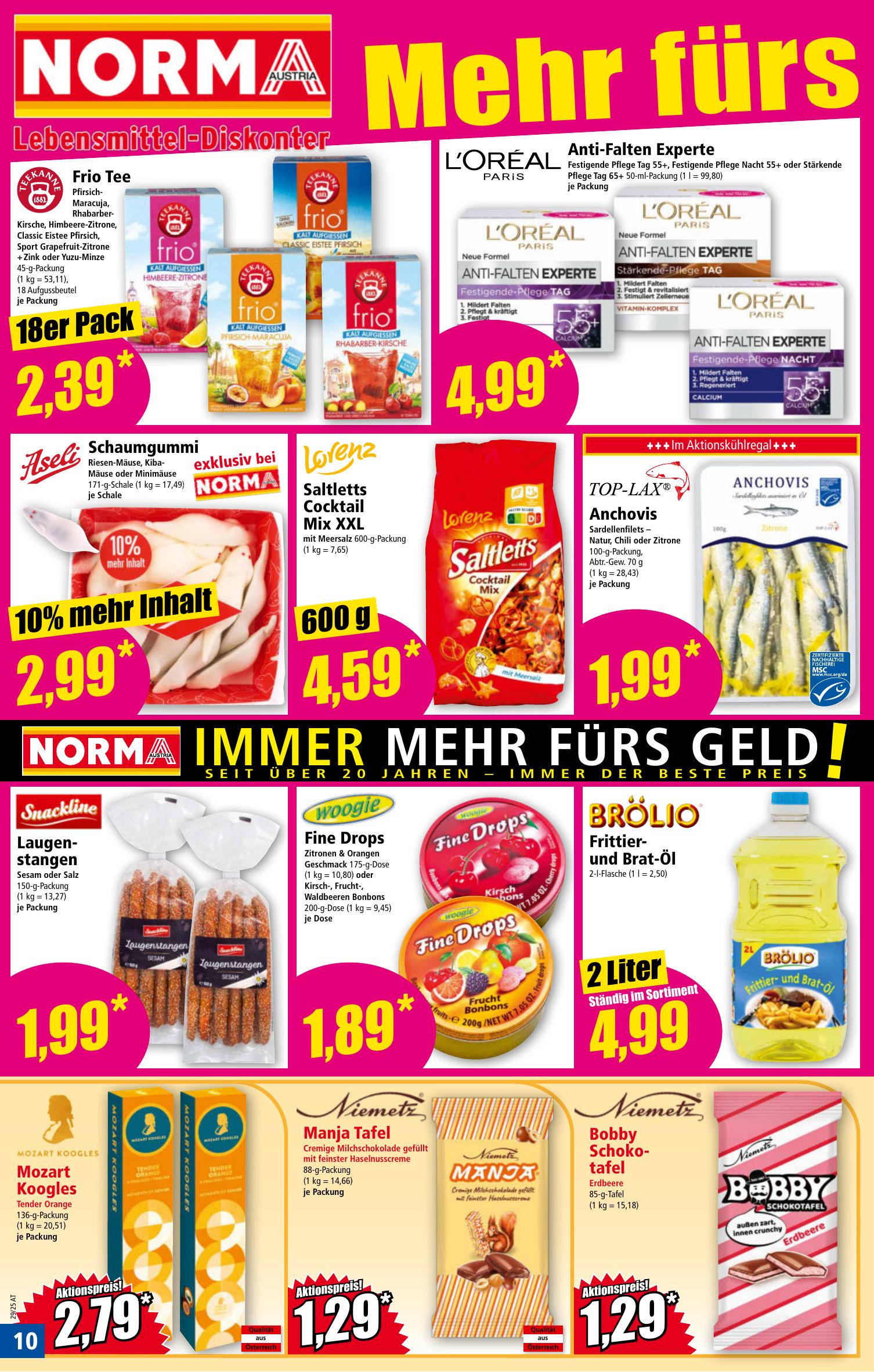 Norma flyer page