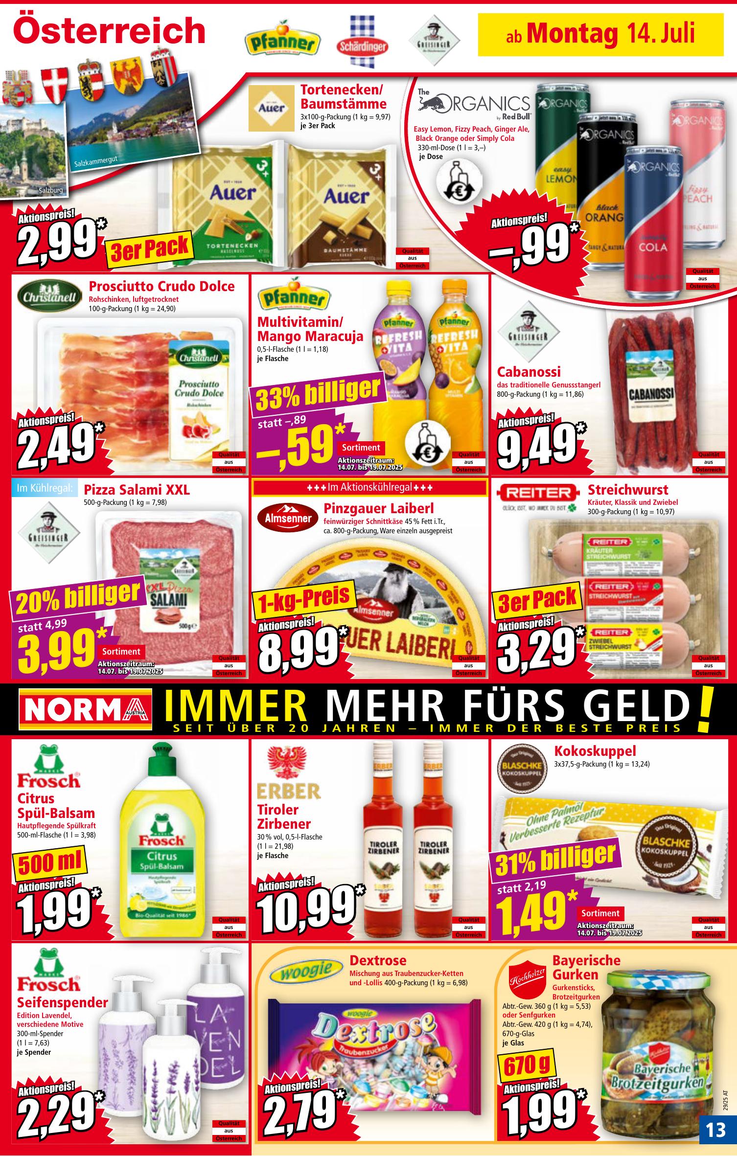 Norma flyer page