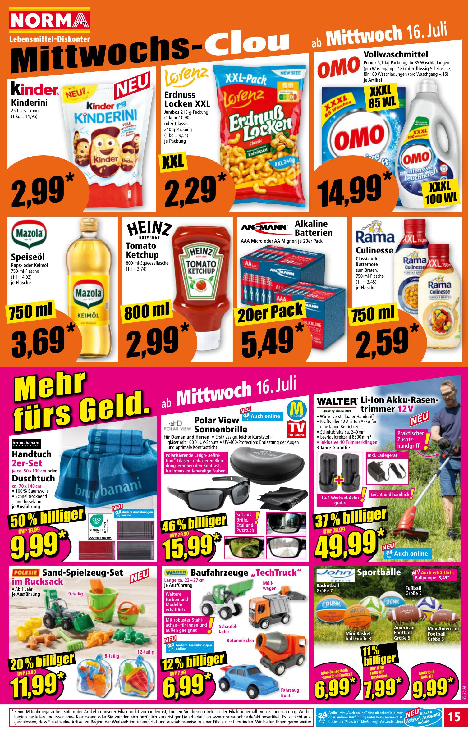 Norma flyer page