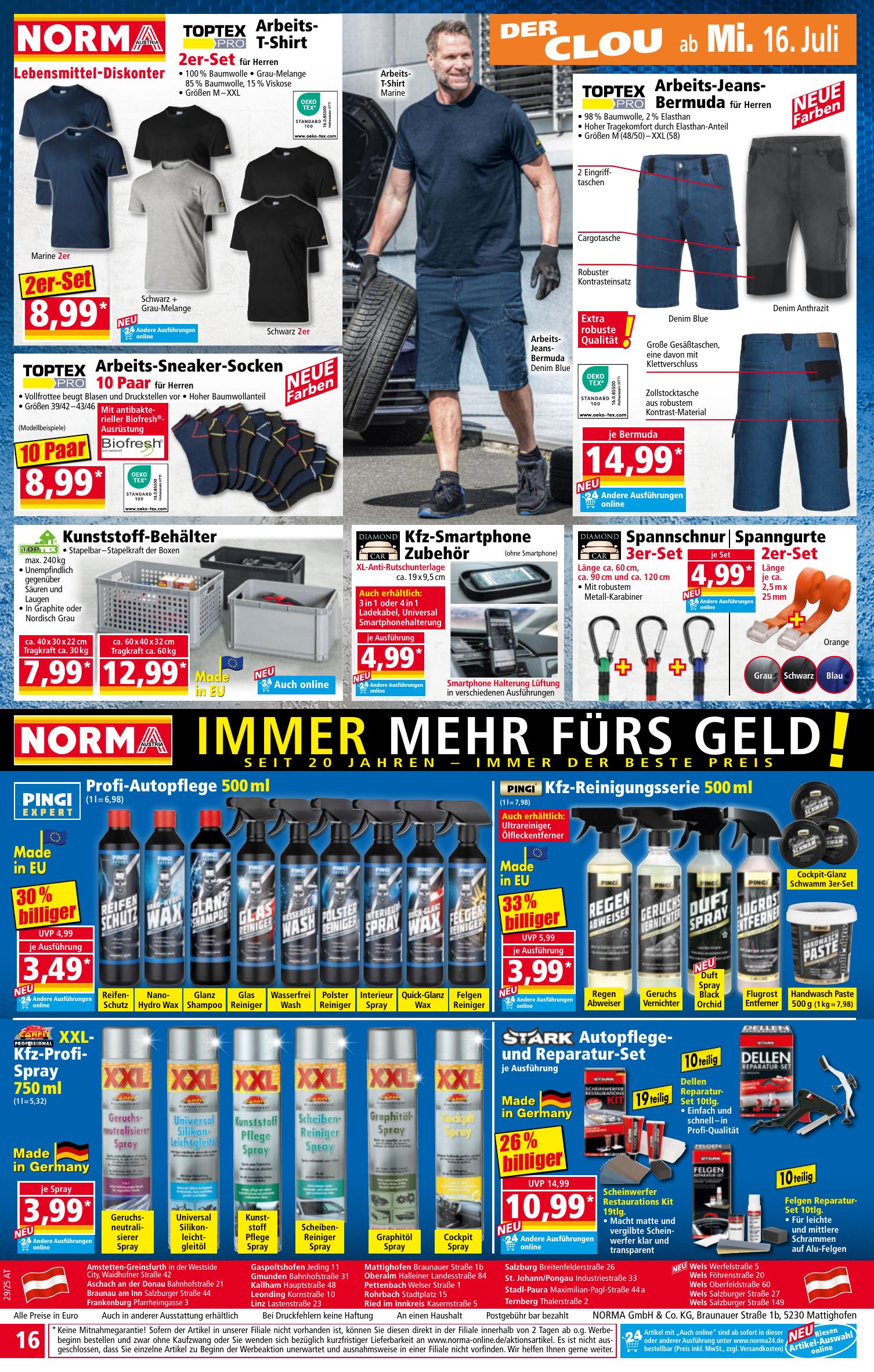Norma flyer page