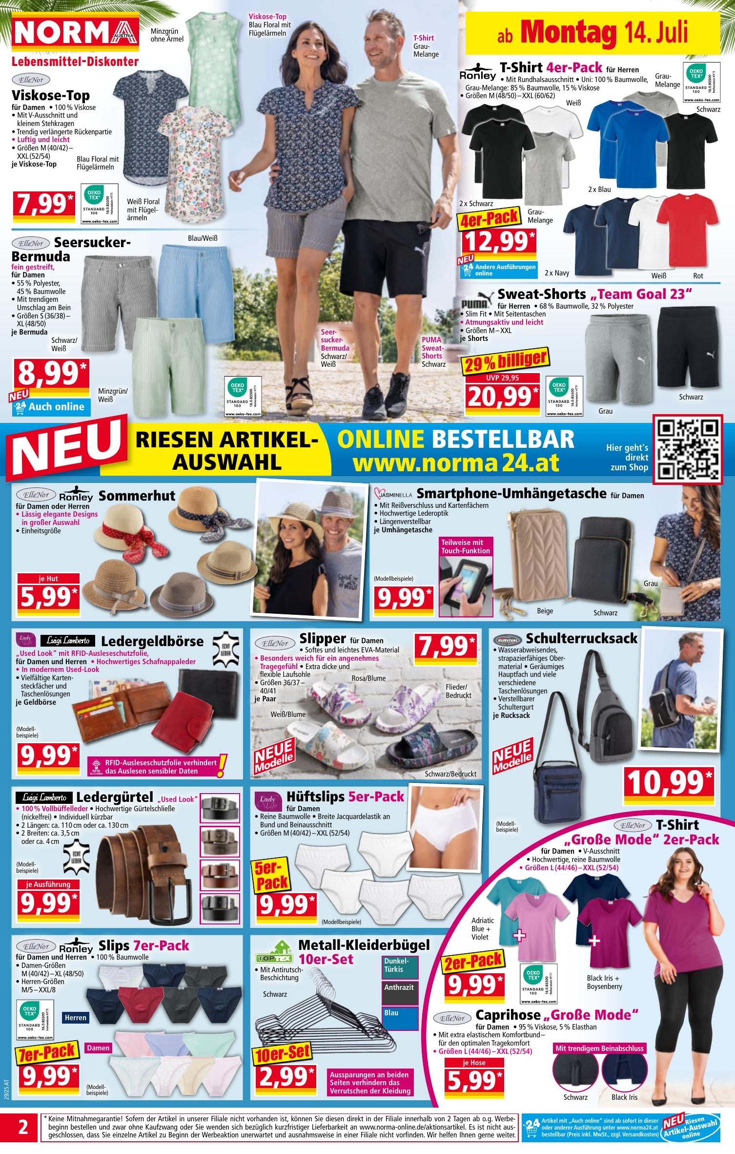 Norma flyer page