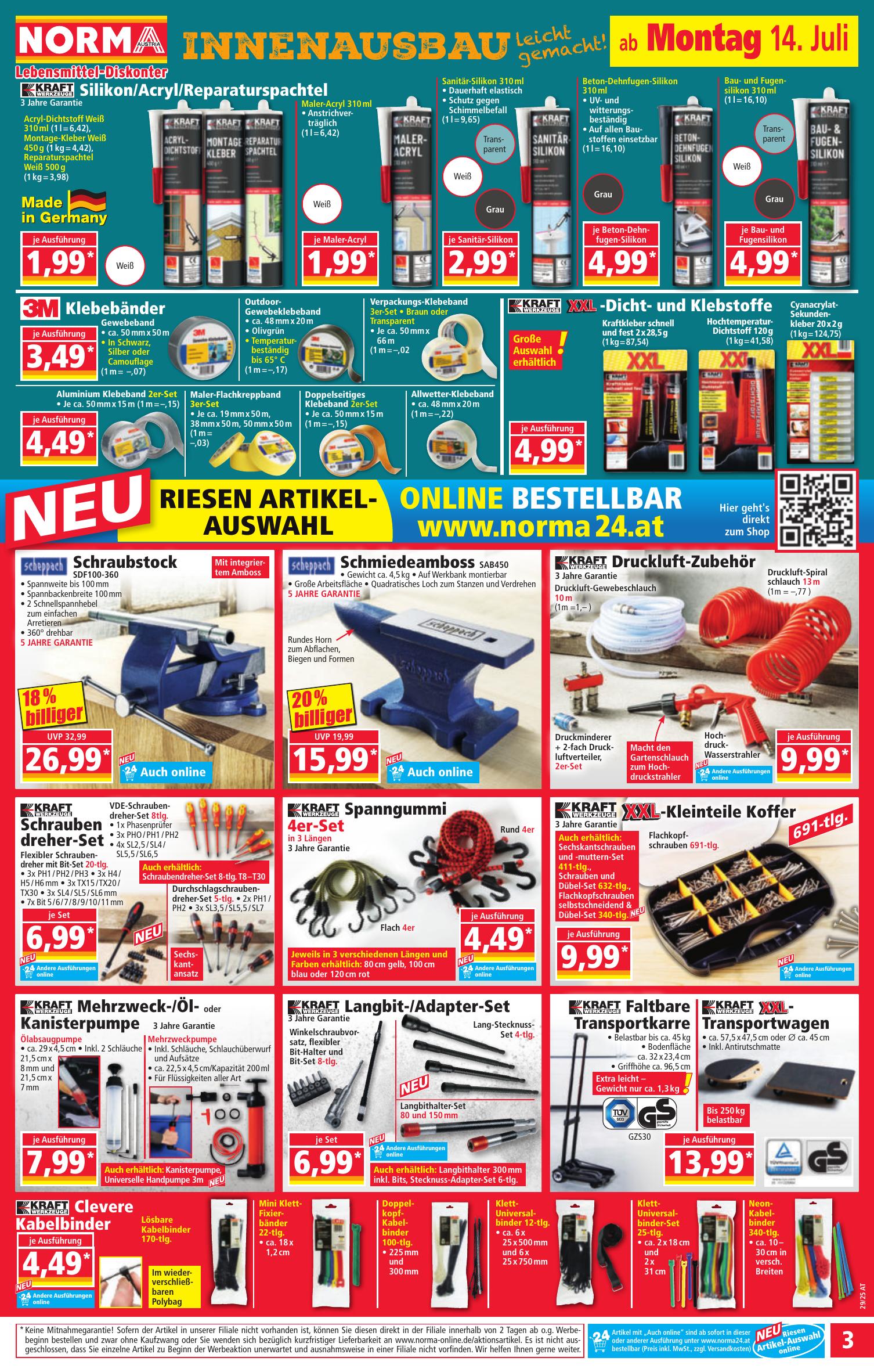 Norma flyer page