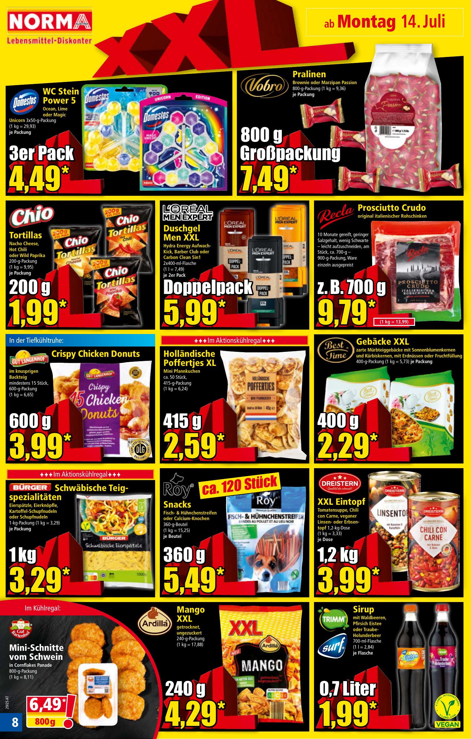 Norma flyer page