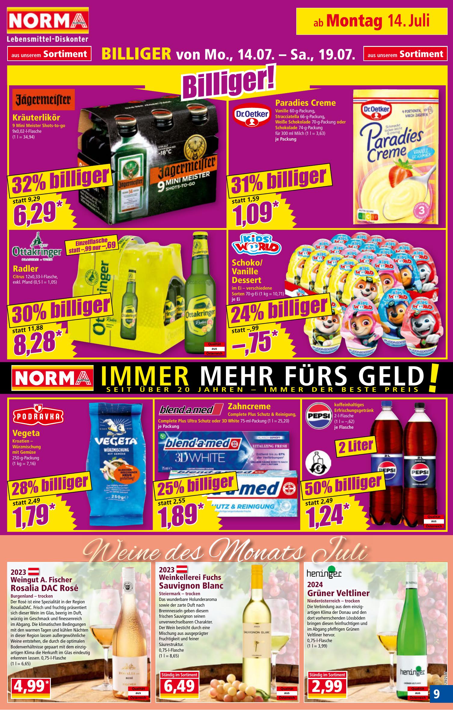 Norma flyer page
