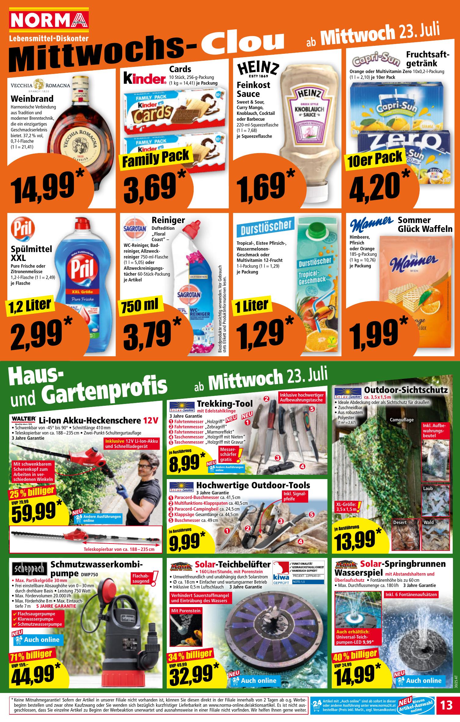 Norma flyer page