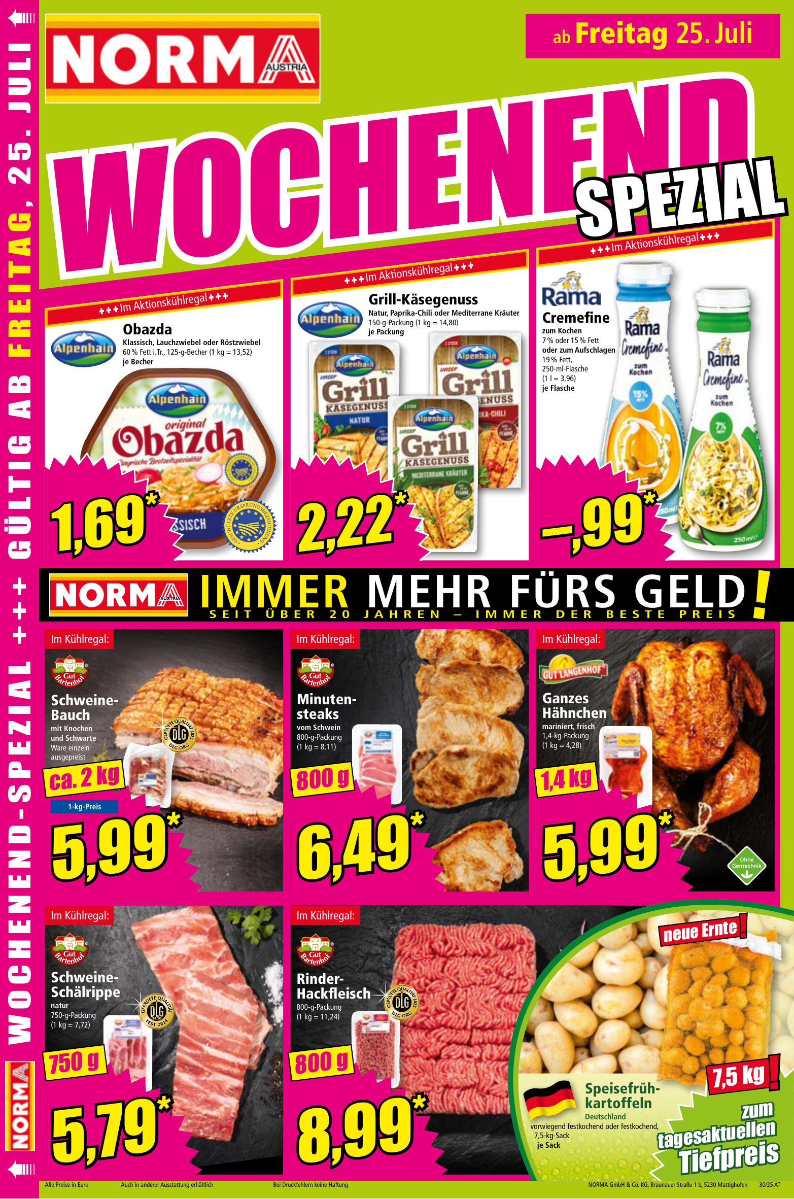Norma flyer page