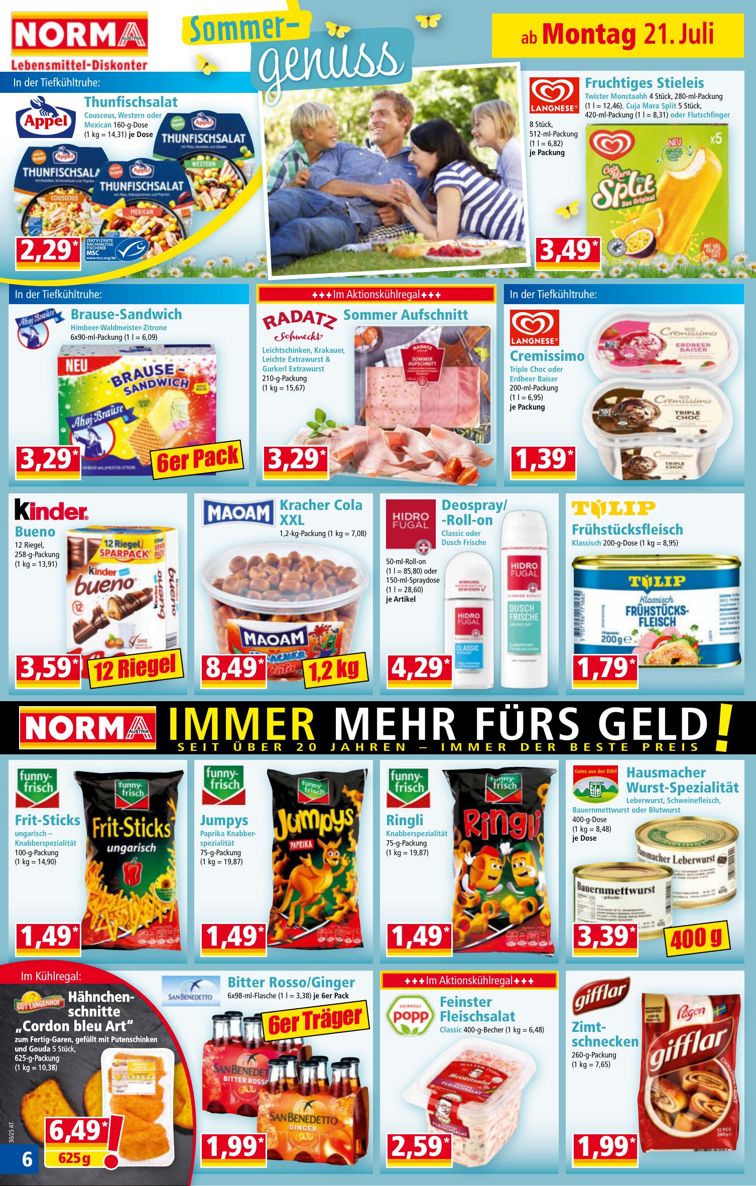 Norma flyer page
