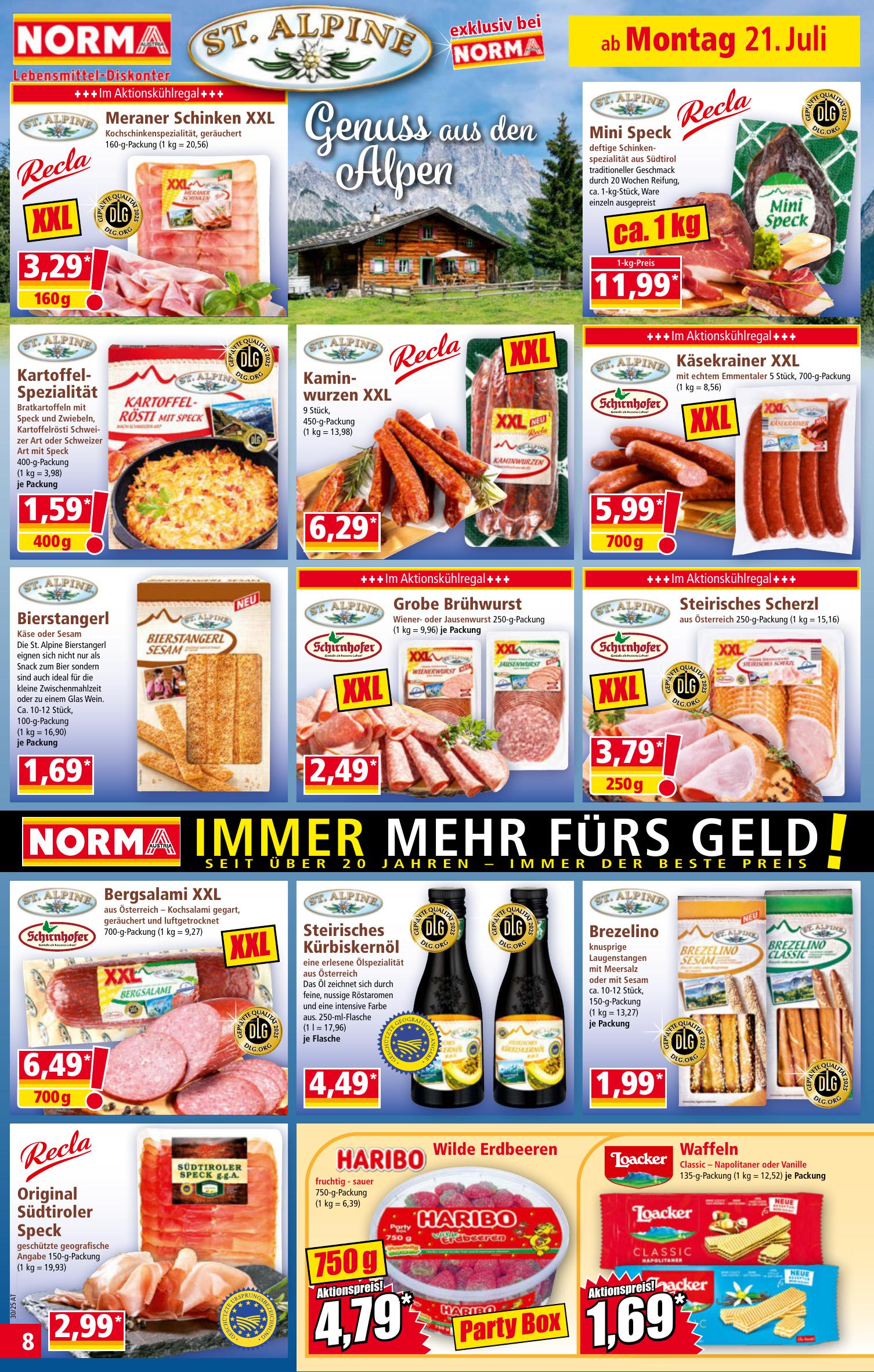 Norma flyer page