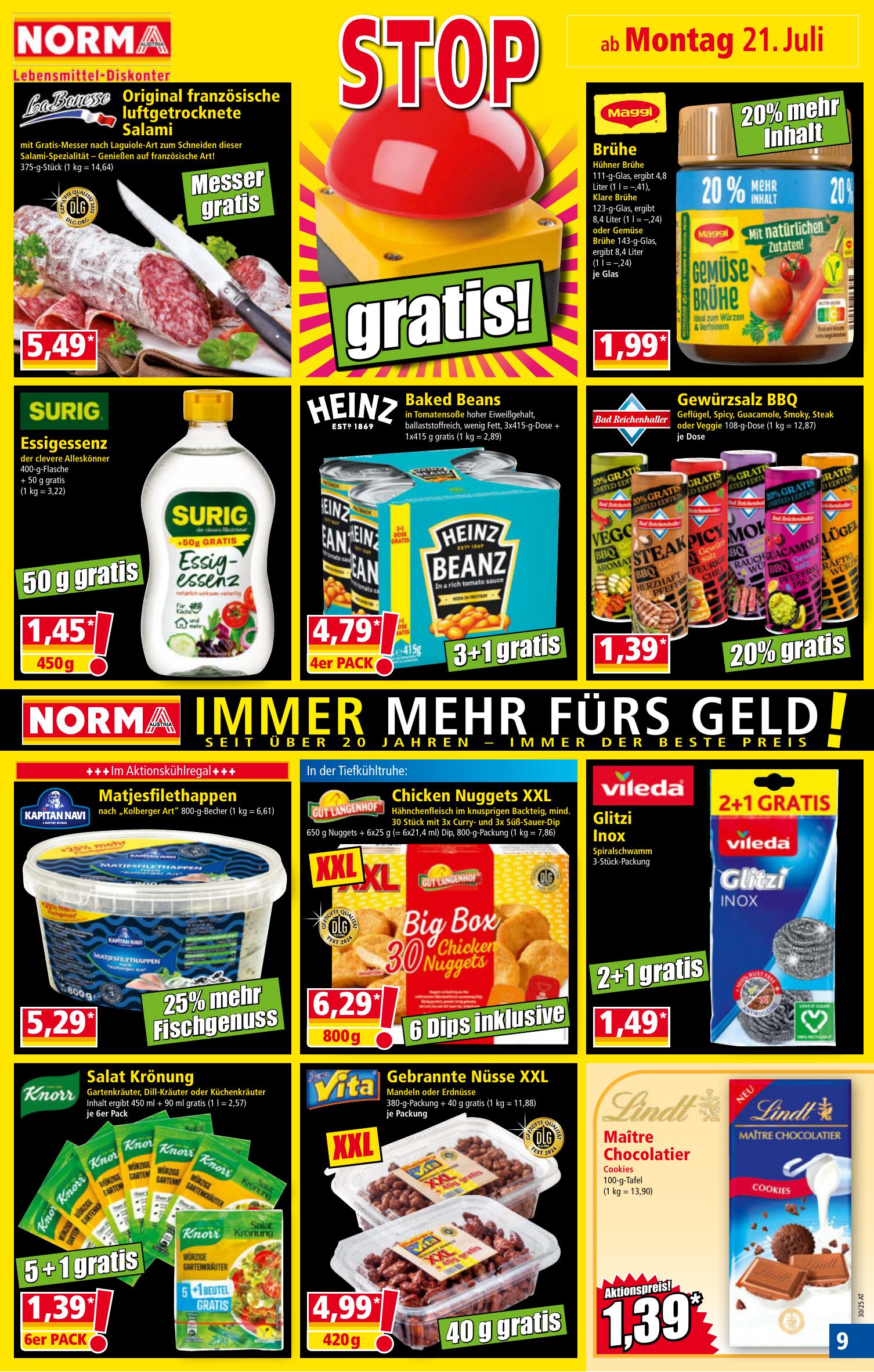 Norma flyer page