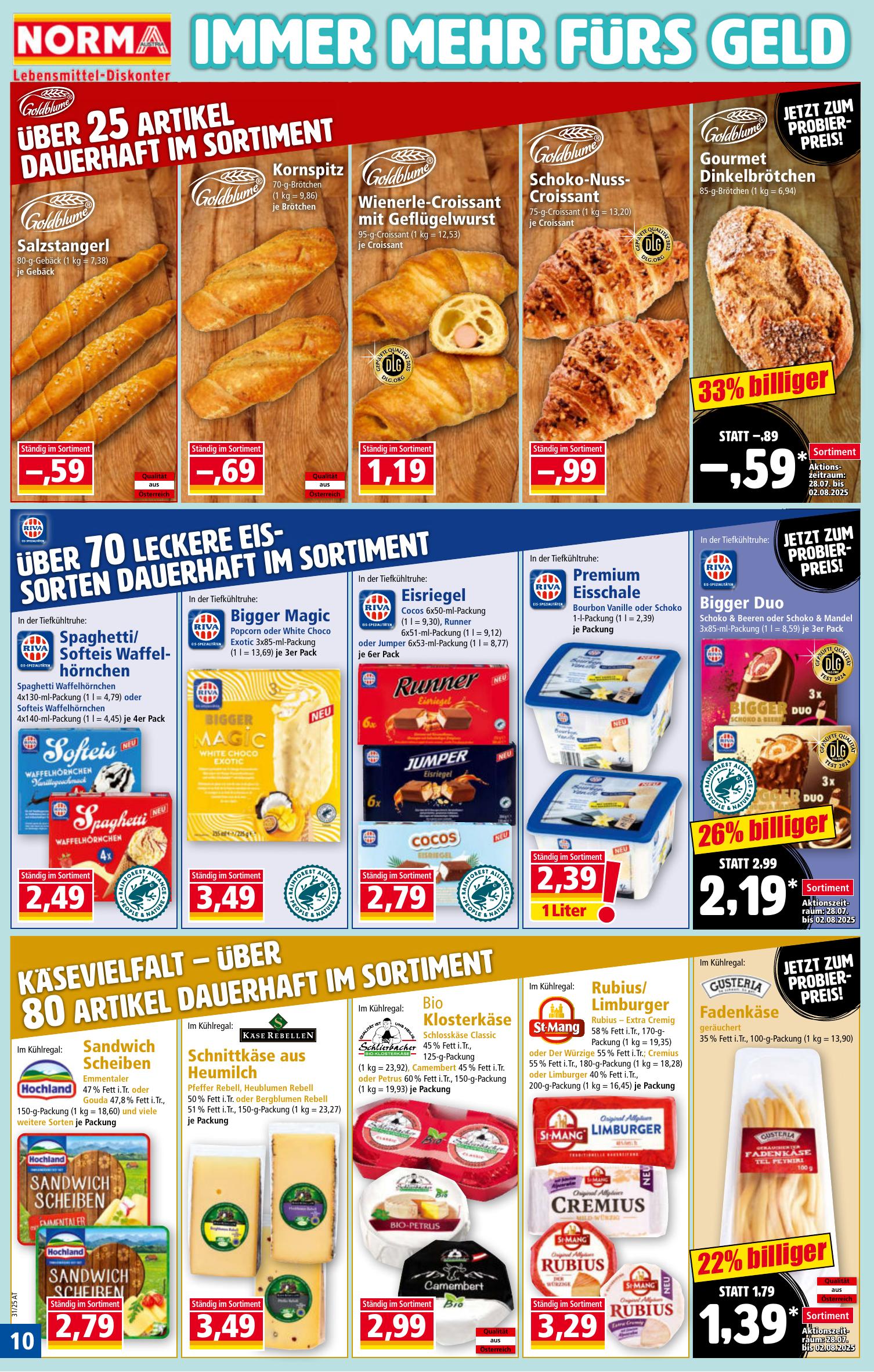 Norma flyer page