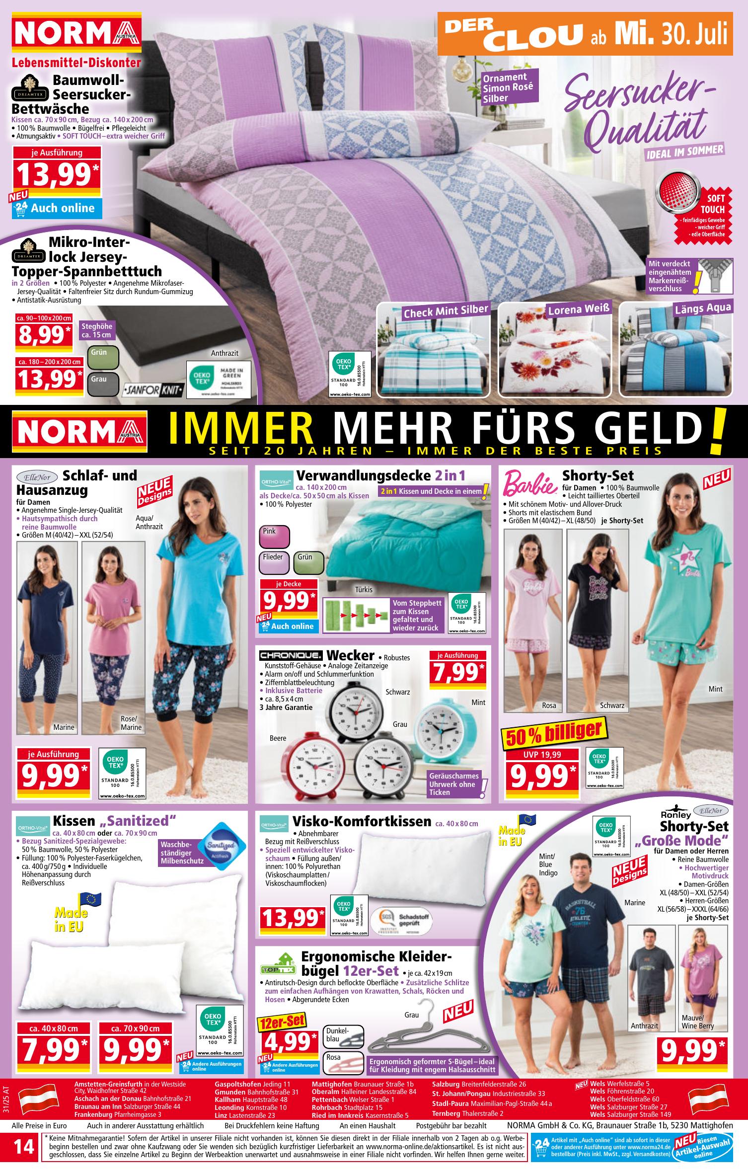 Norma flyer page