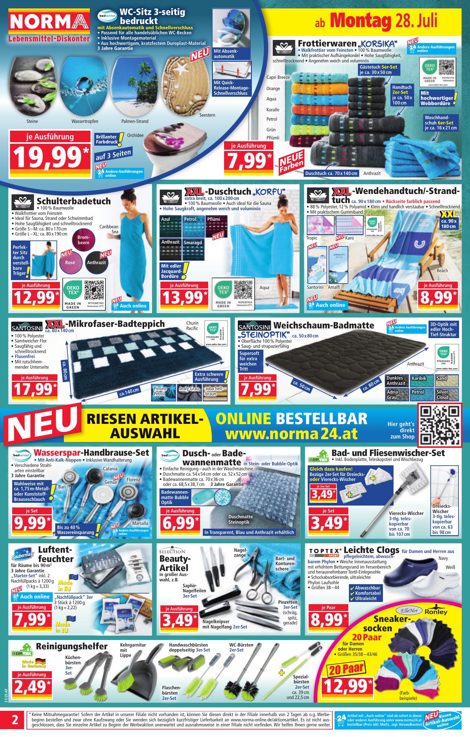Norma flyer page