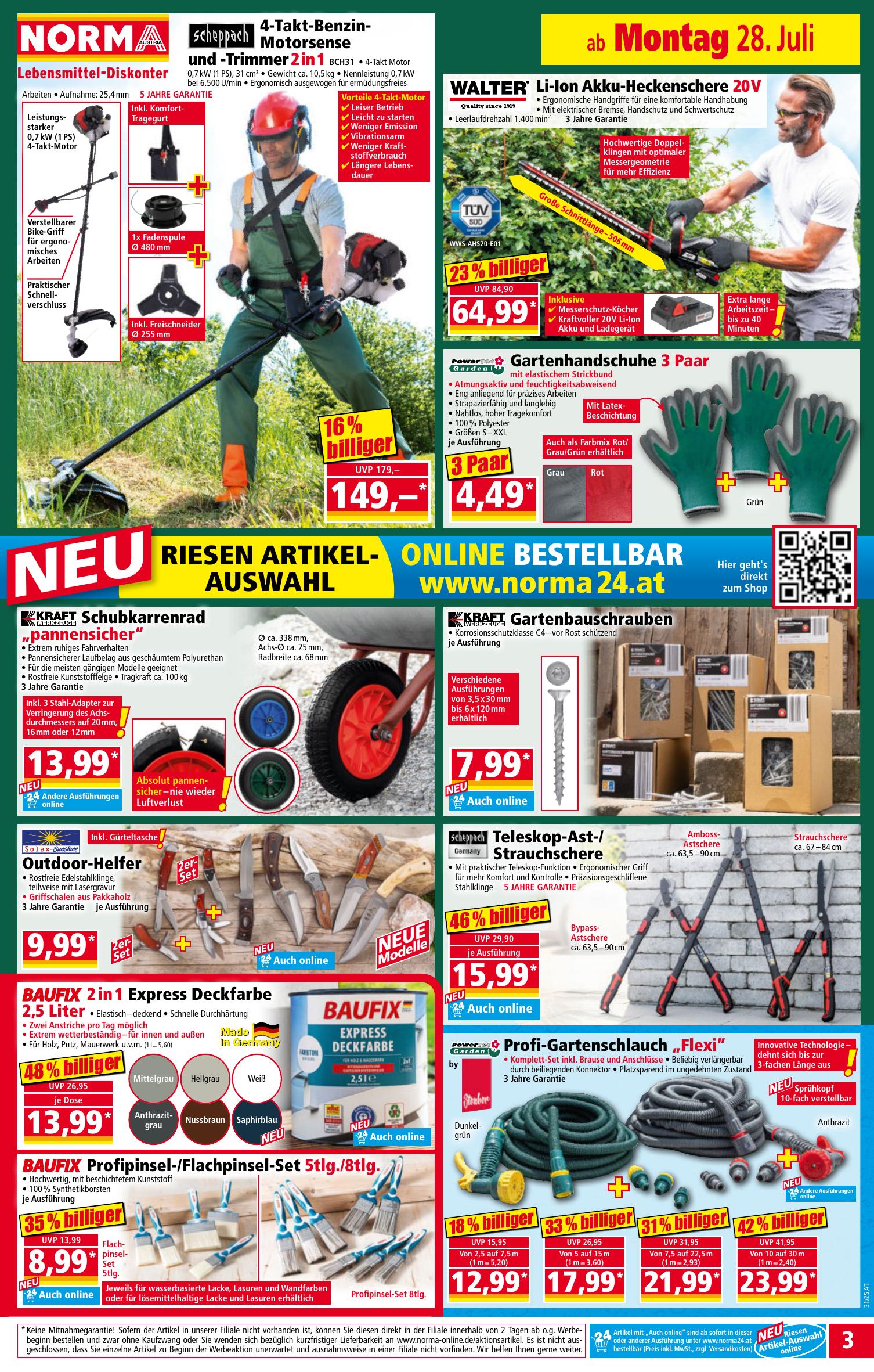 Norma flyer page