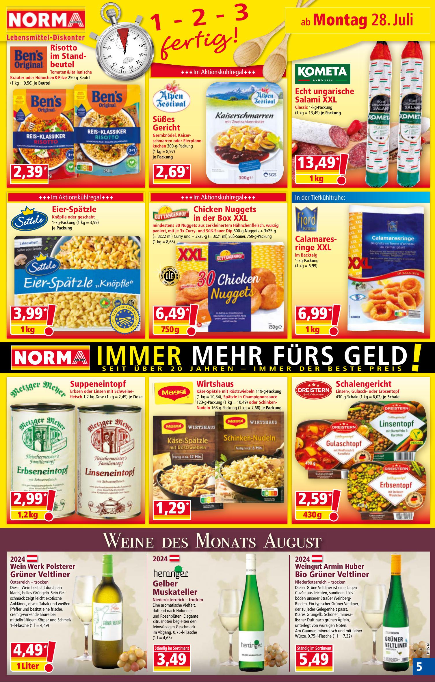 Norma flyer page