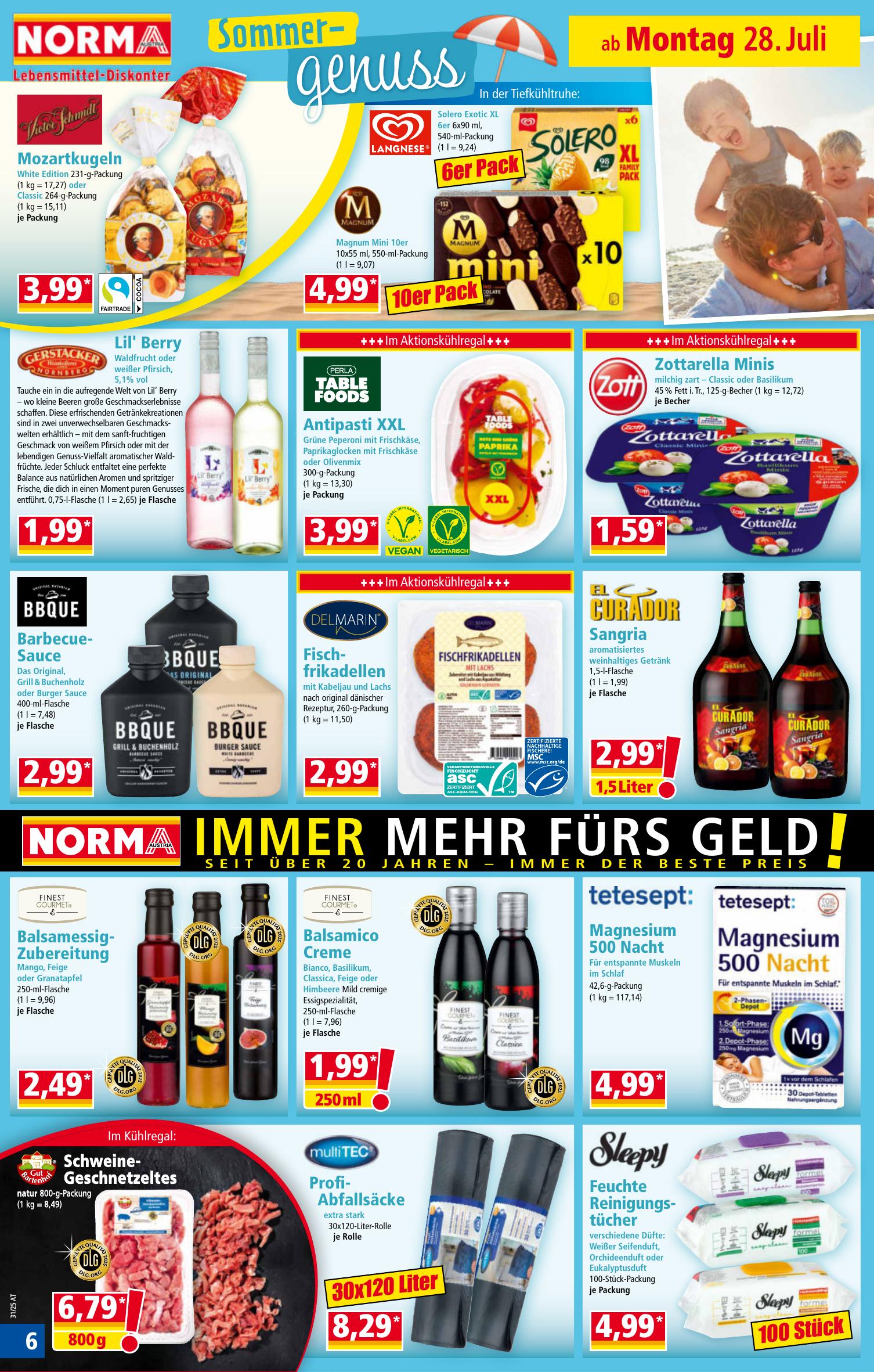 Norma flyer page