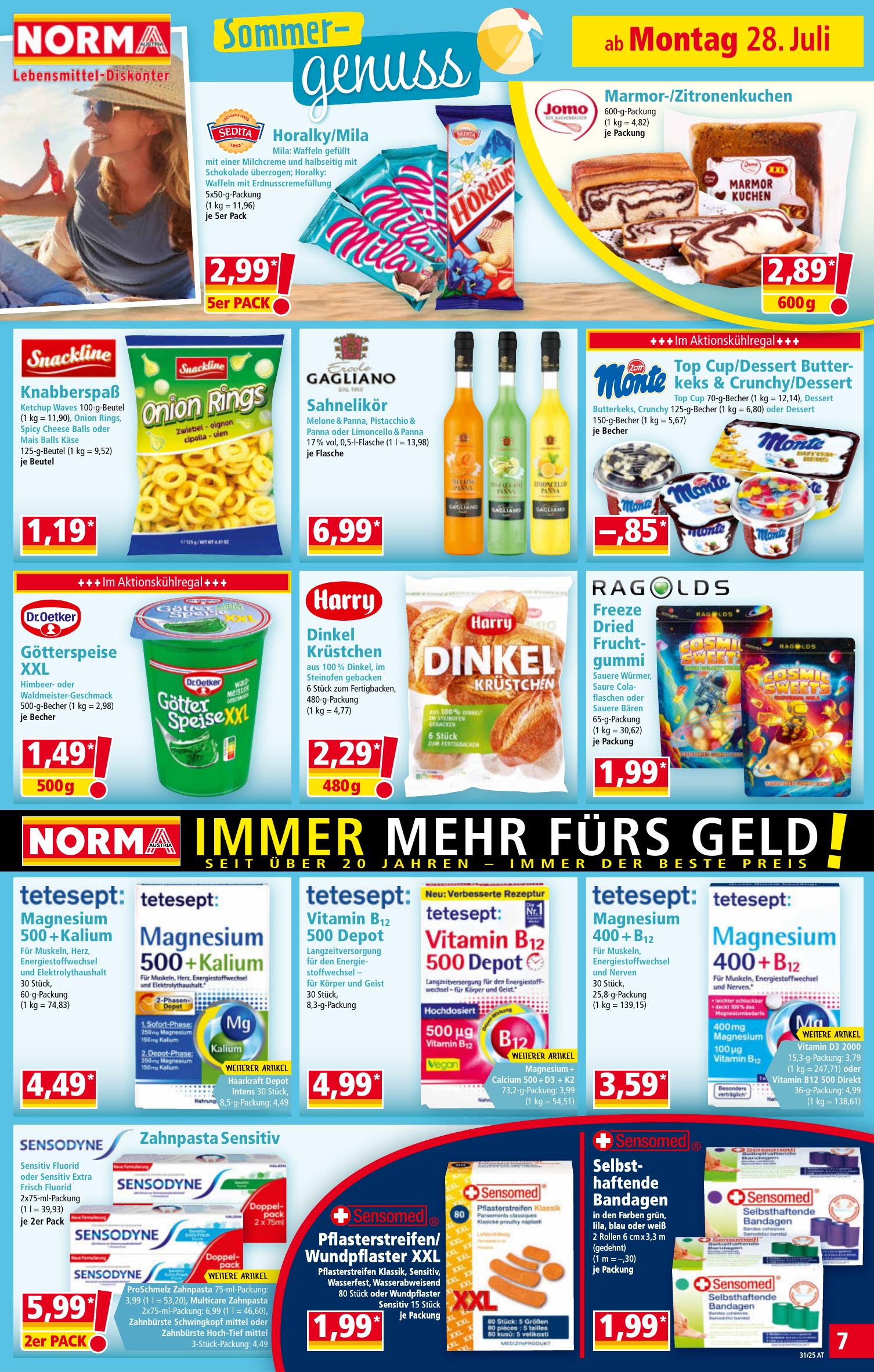 Norma flyer page
