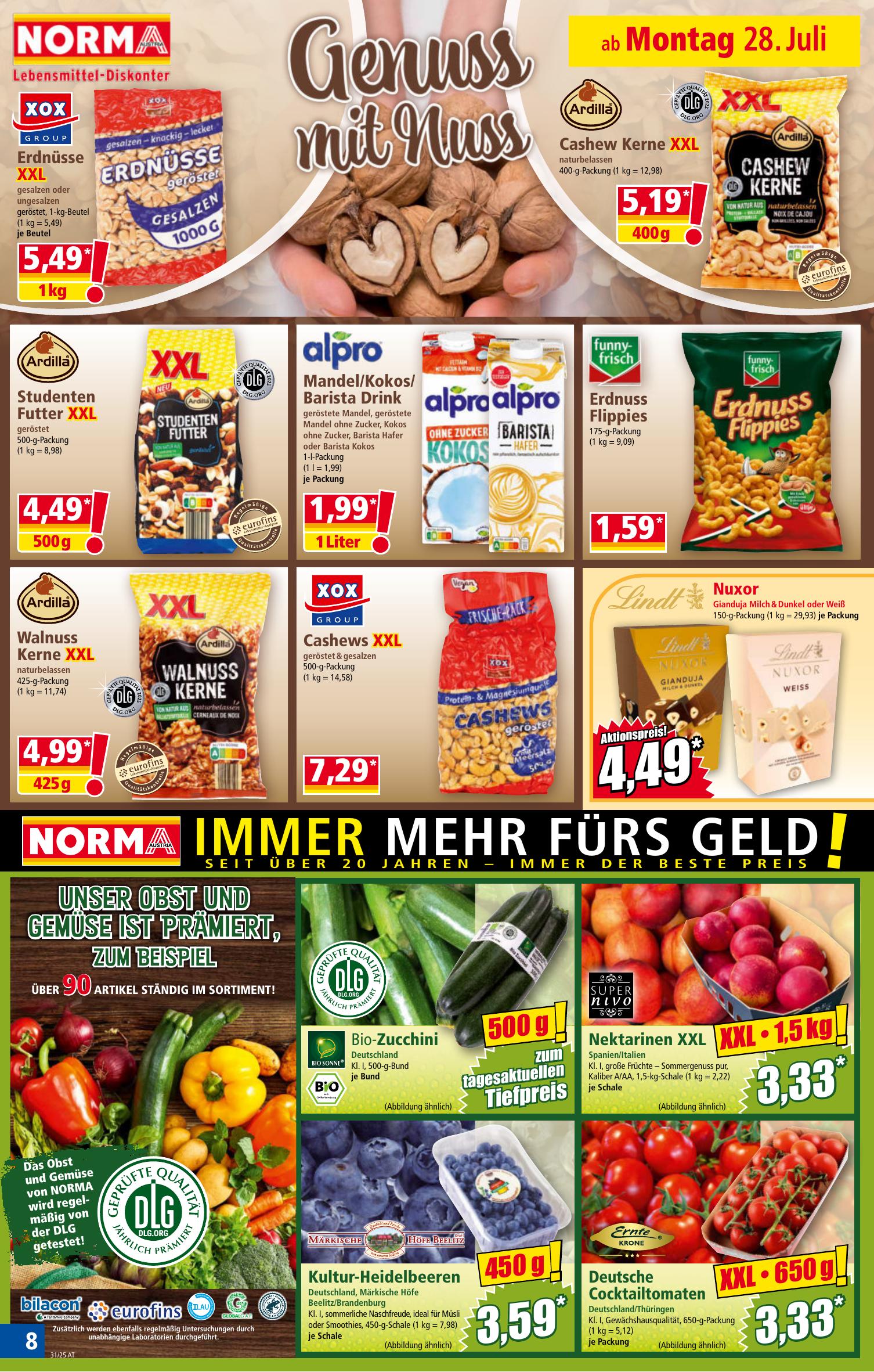 Norma flyer page