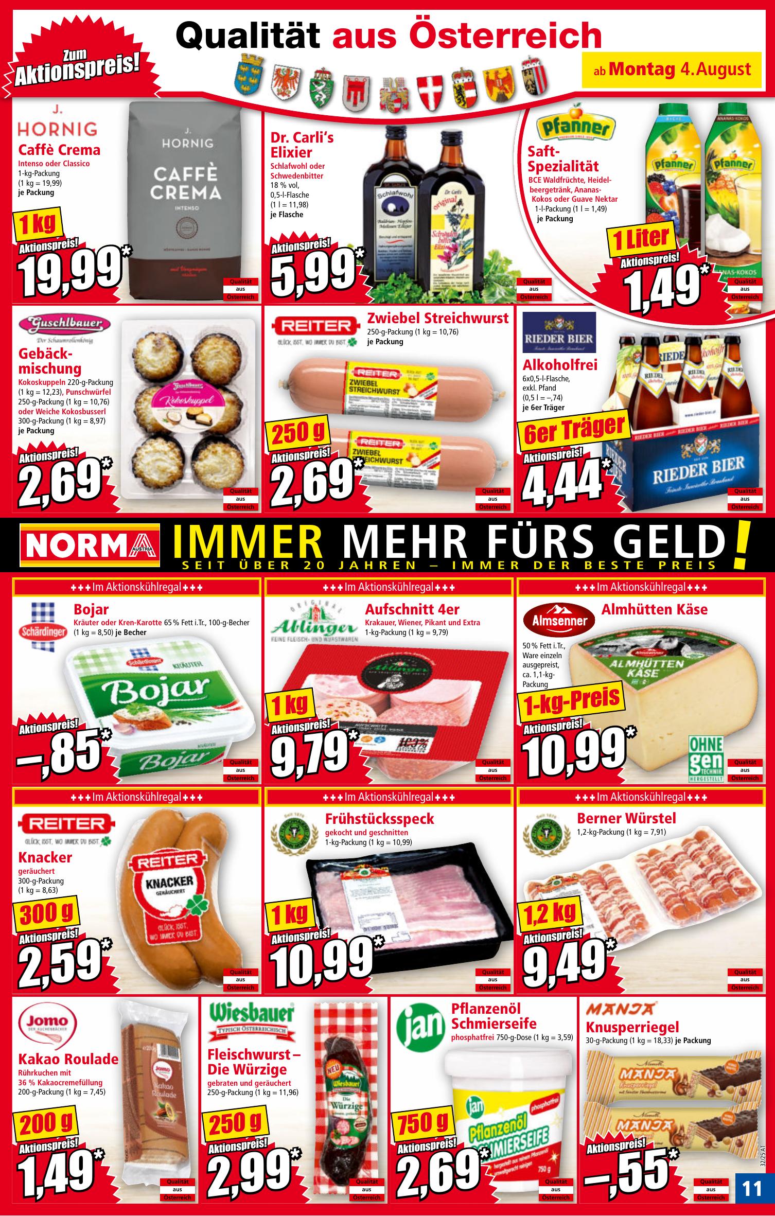 Norma flyer page