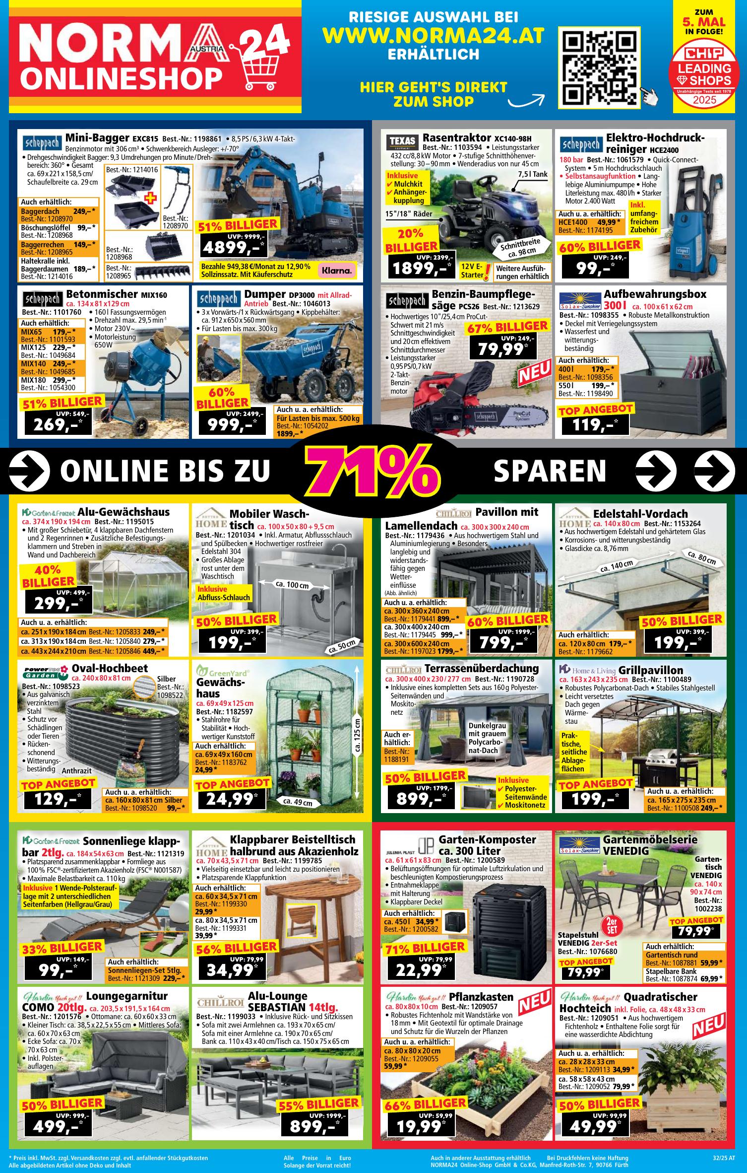 Norma flyer page