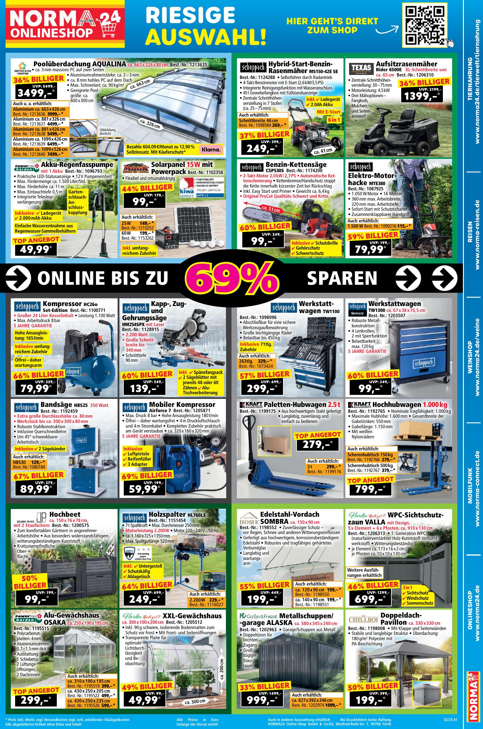 Norma flyer page