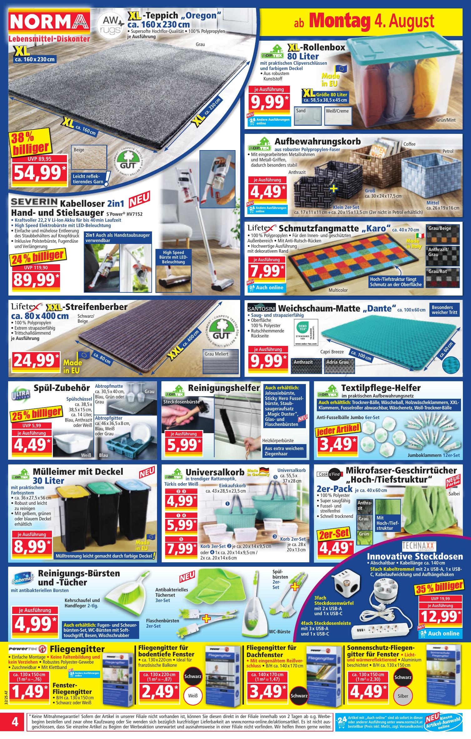 Norma flyer page