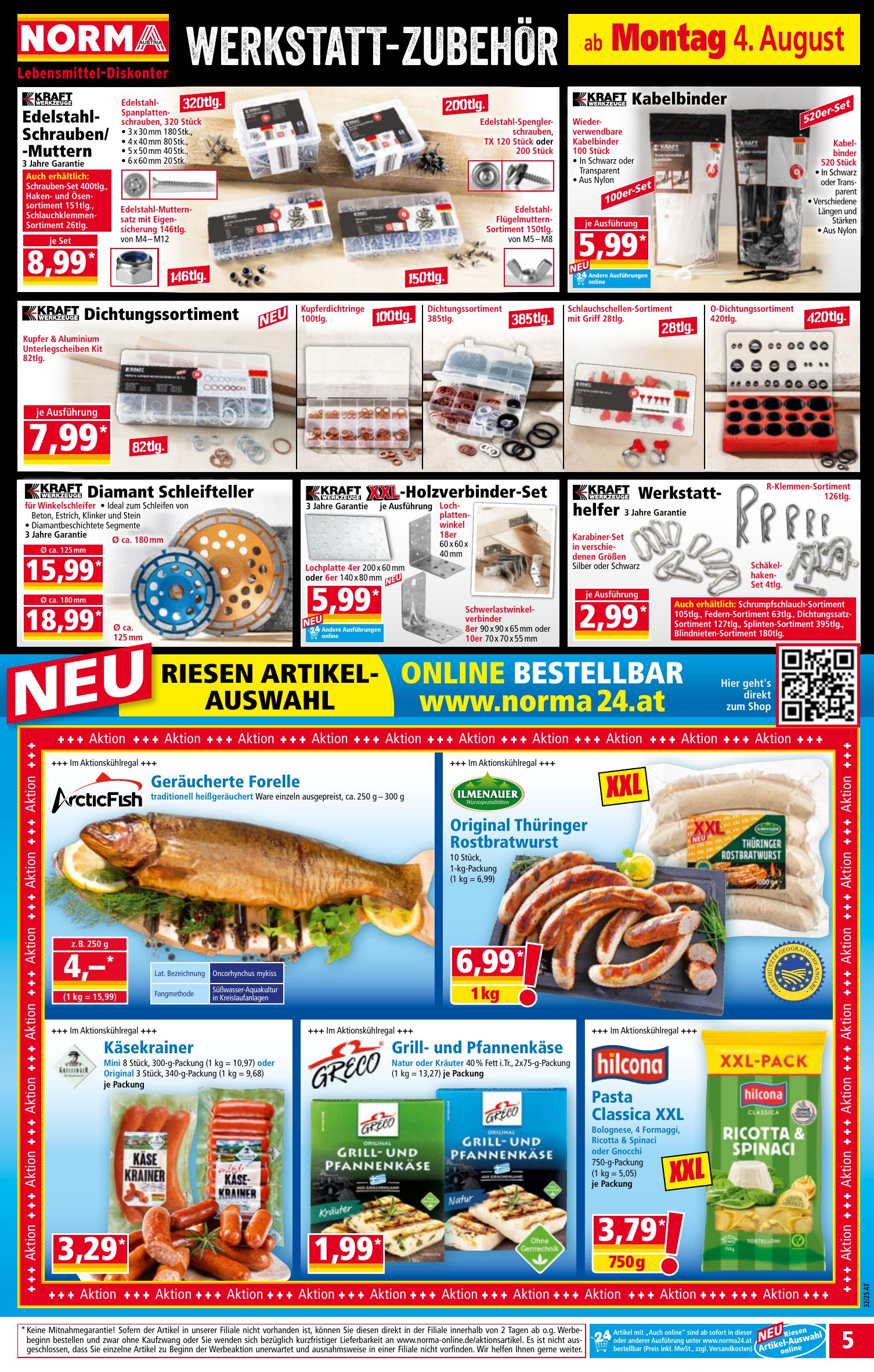 Norma flyer page