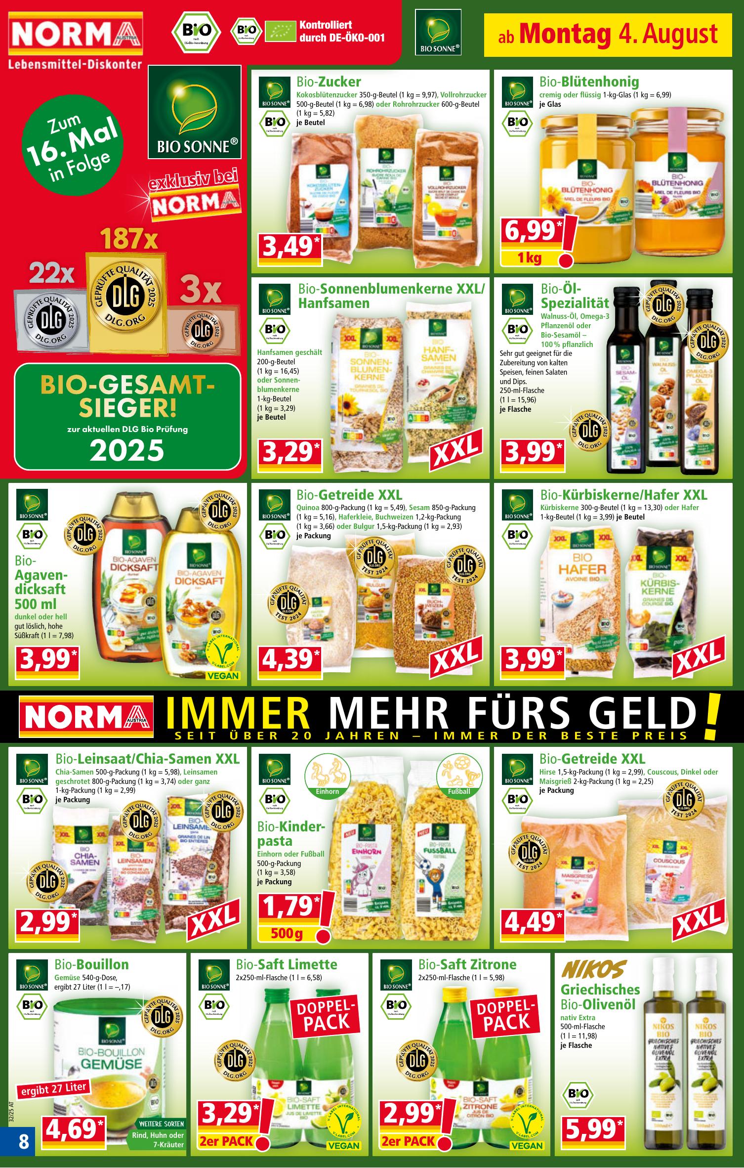 Norma flyer page