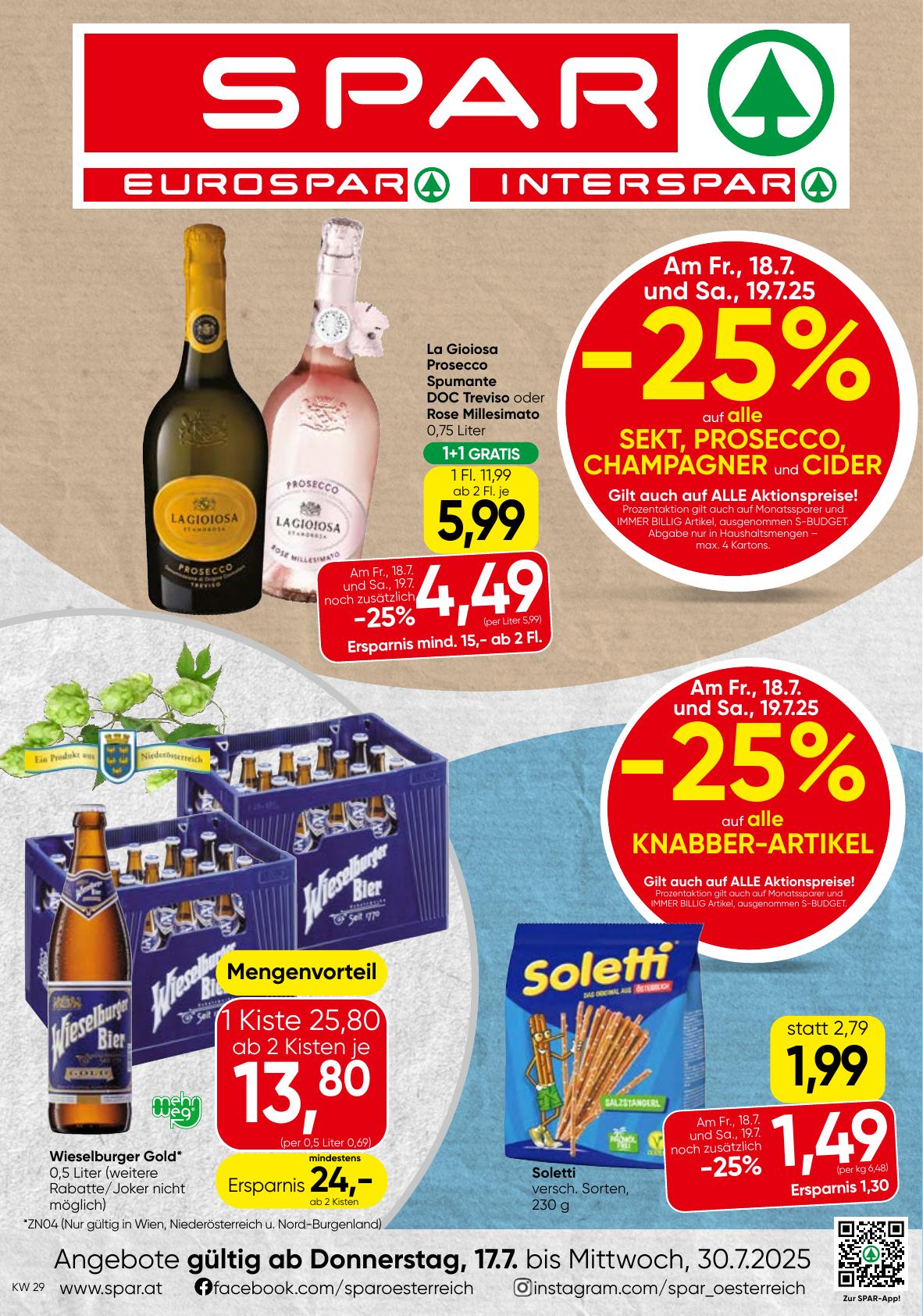 Spar flyer page