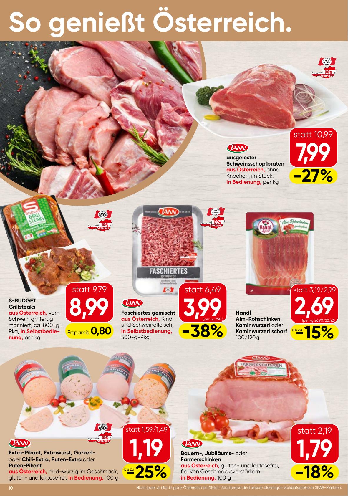 Spar flyer page