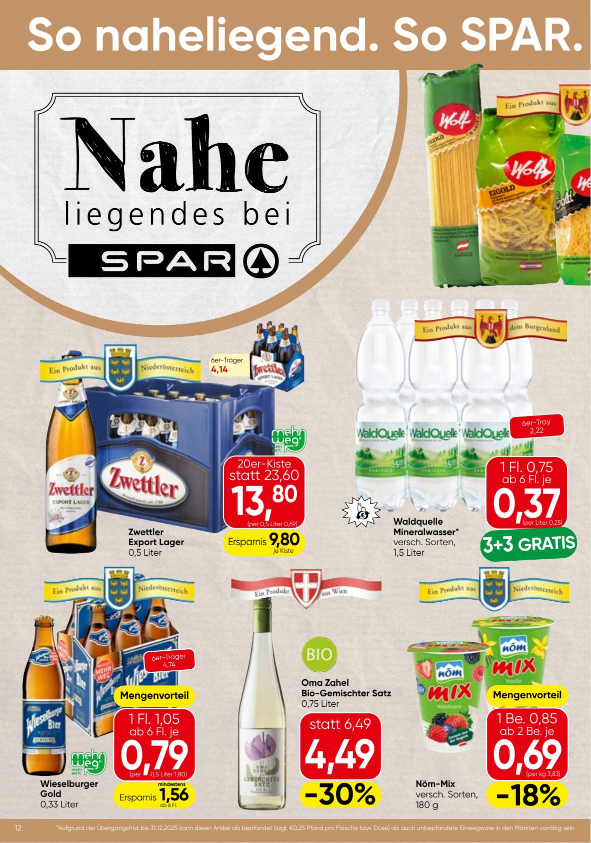 Spar flyer page
