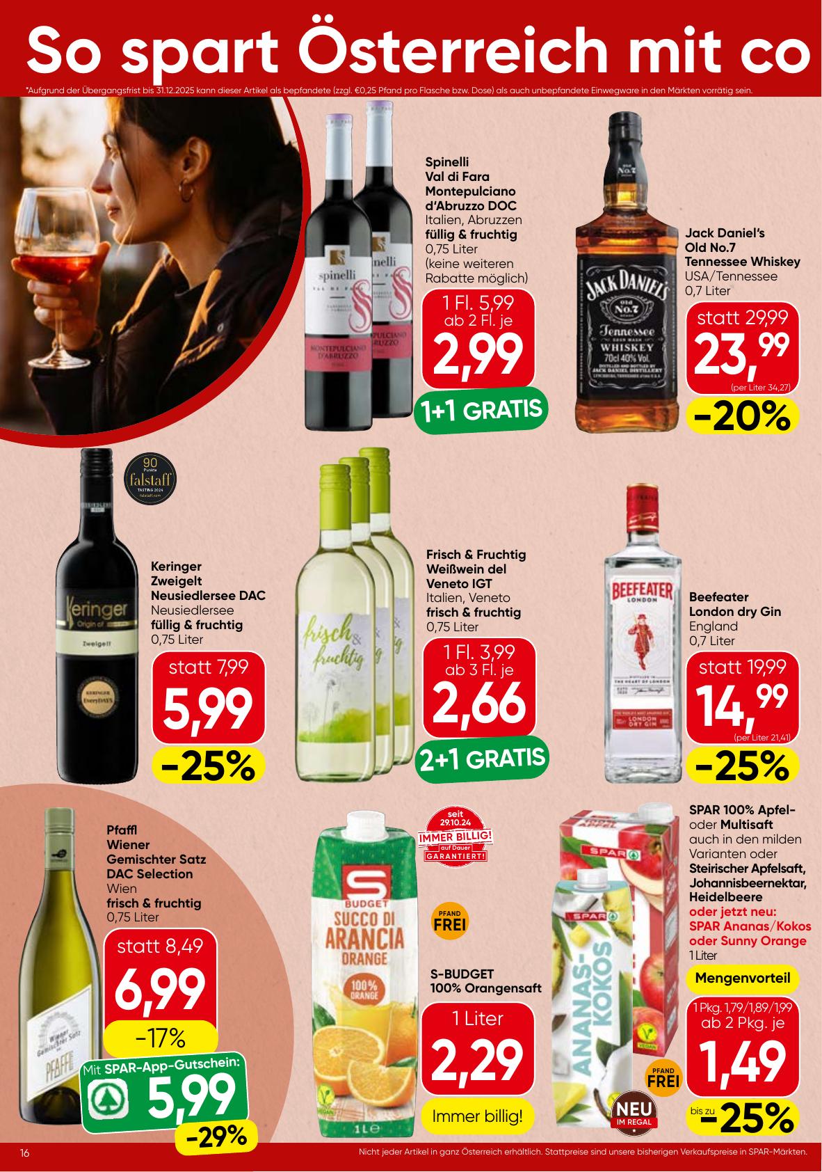 Spar flyer page