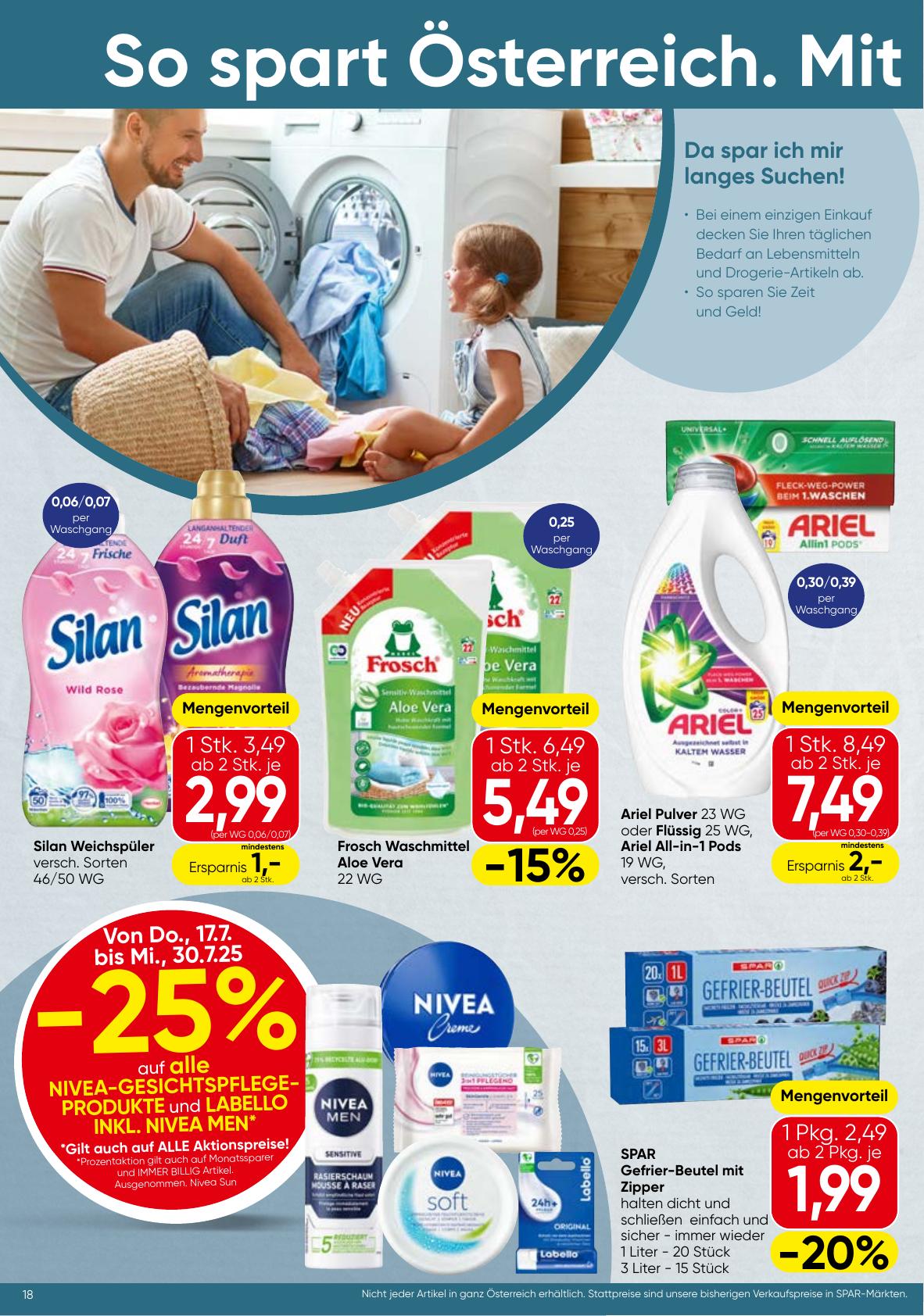 Spar flyer page