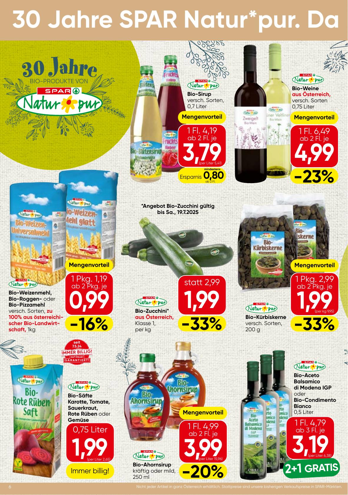 Spar flyer page