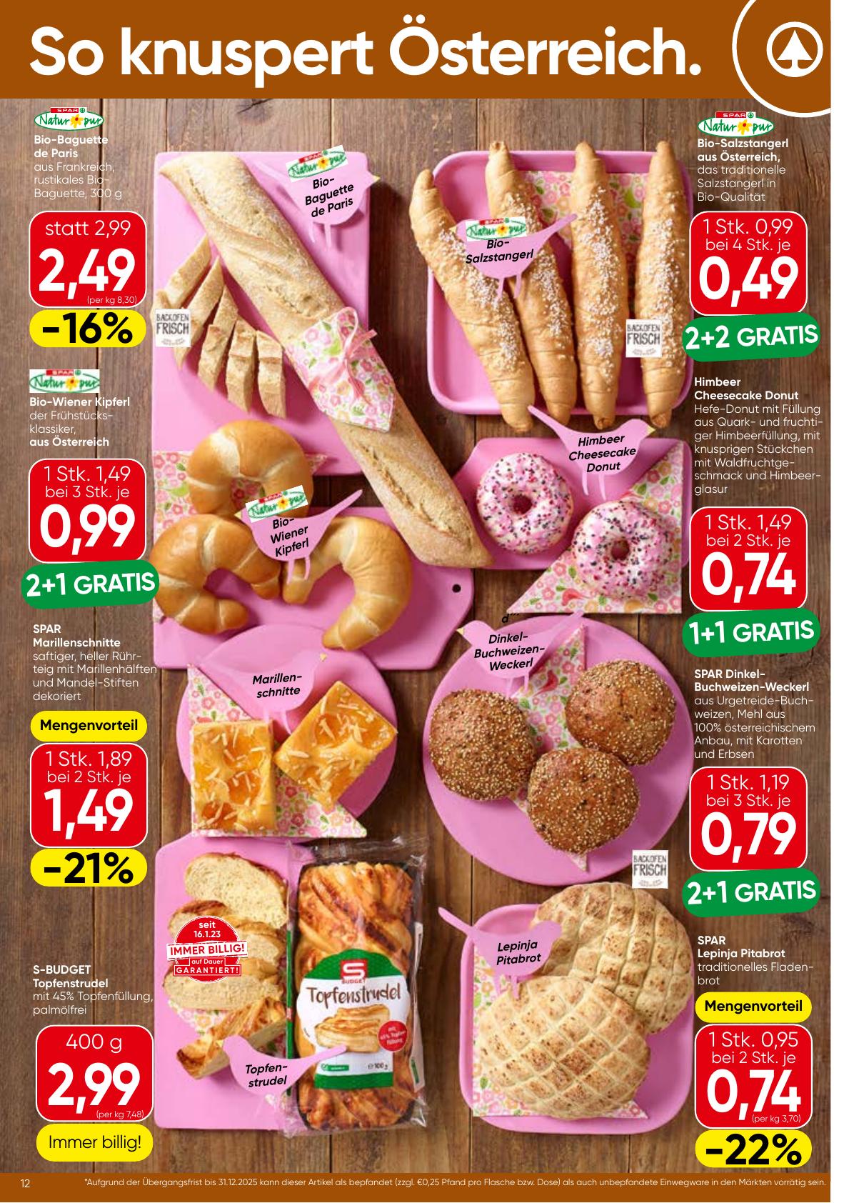Spar flyer page
