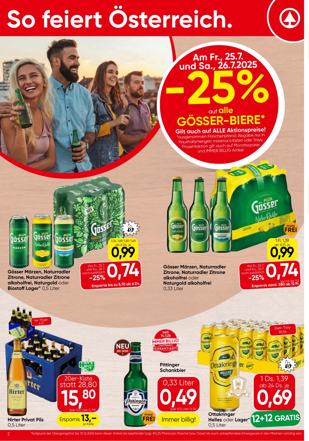 Spar flyer page