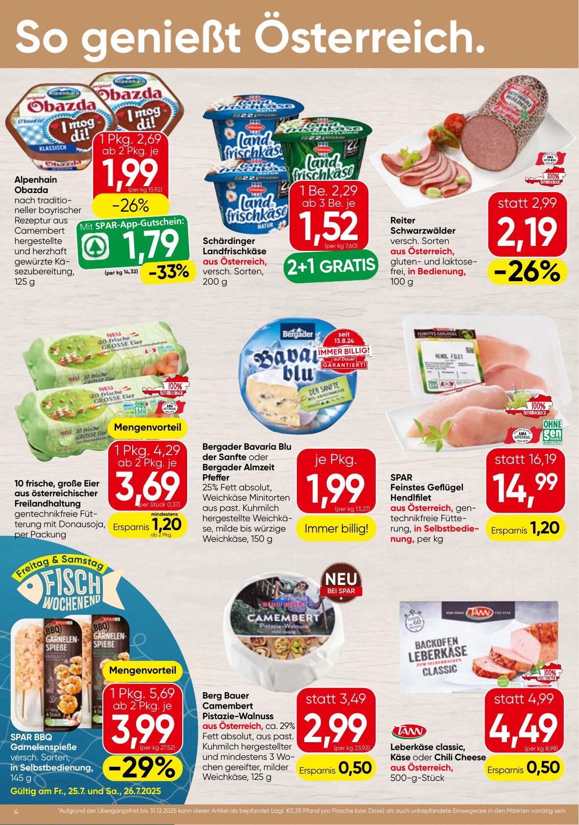 Spar flyer page