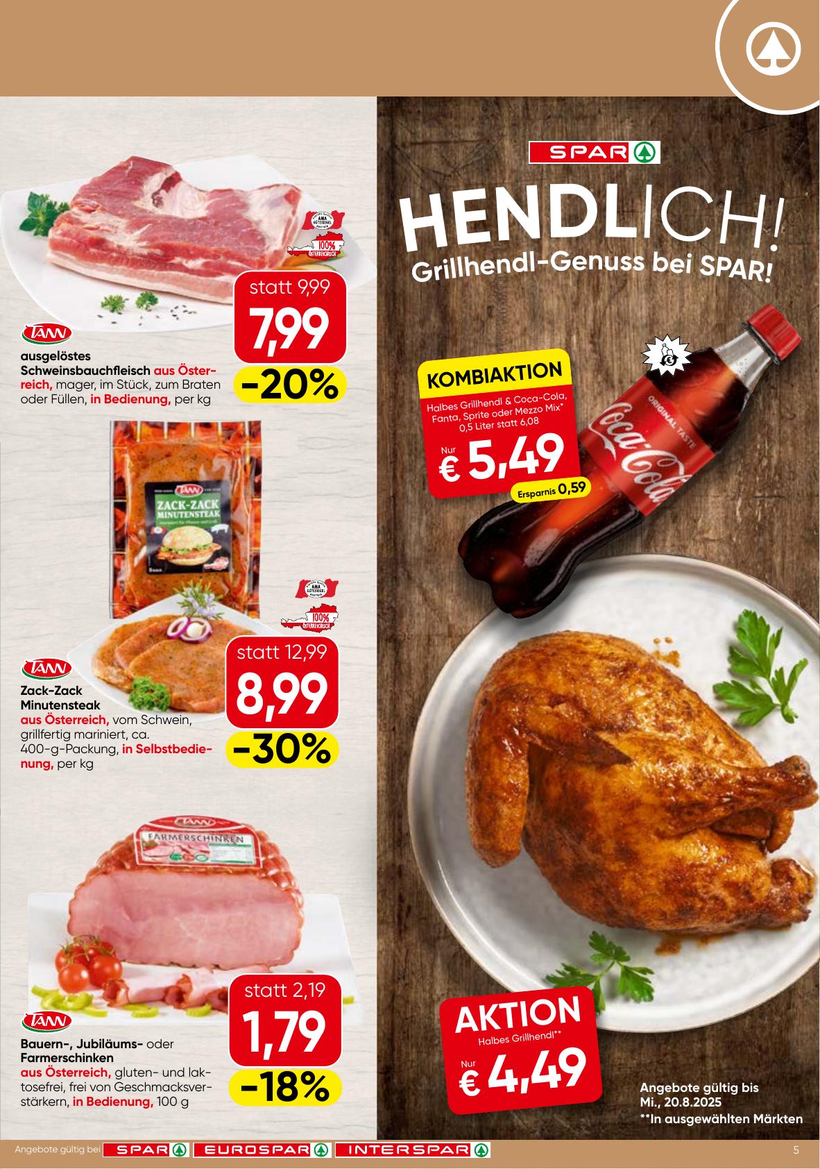 Spar flyer page