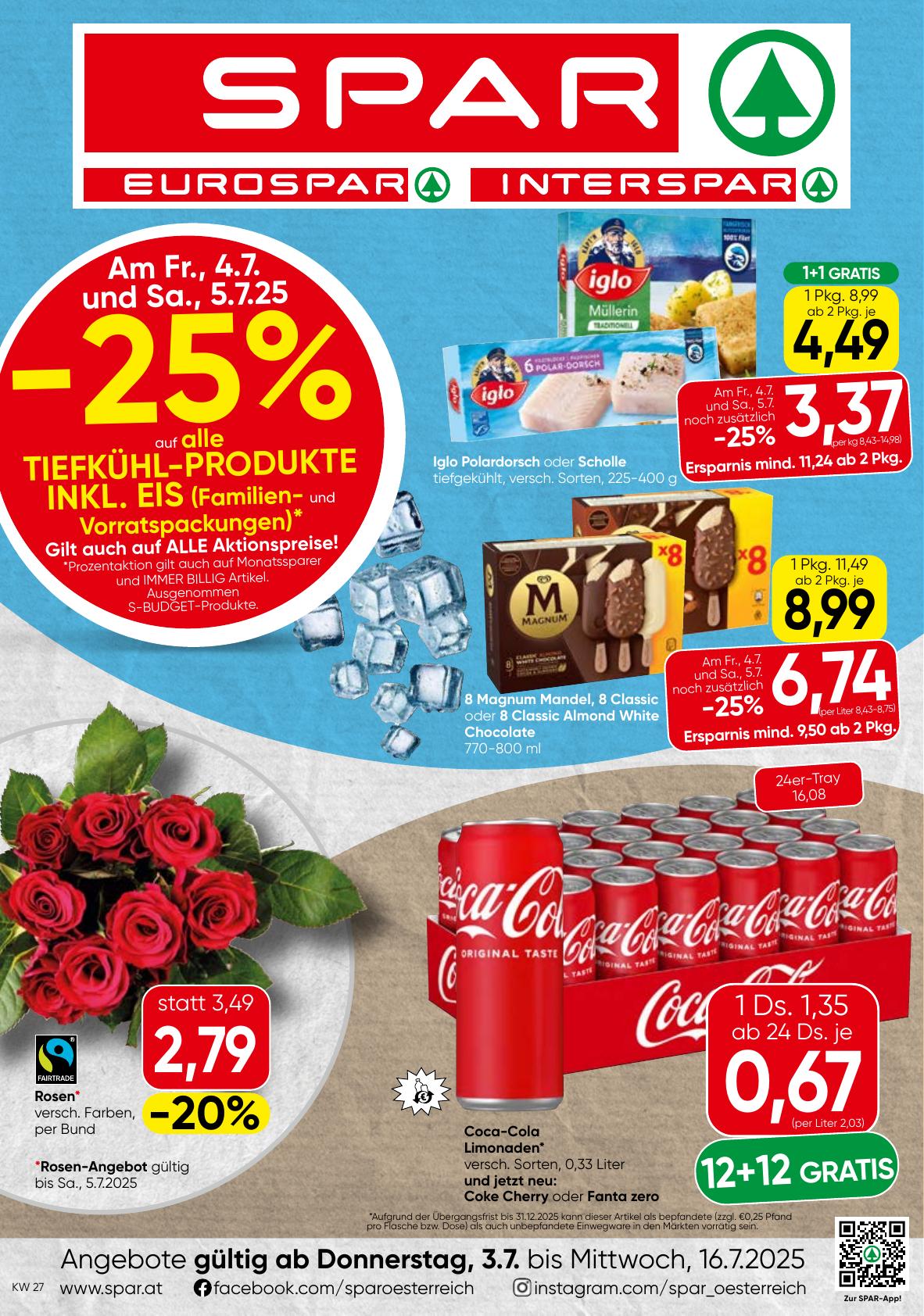Spar flyer page