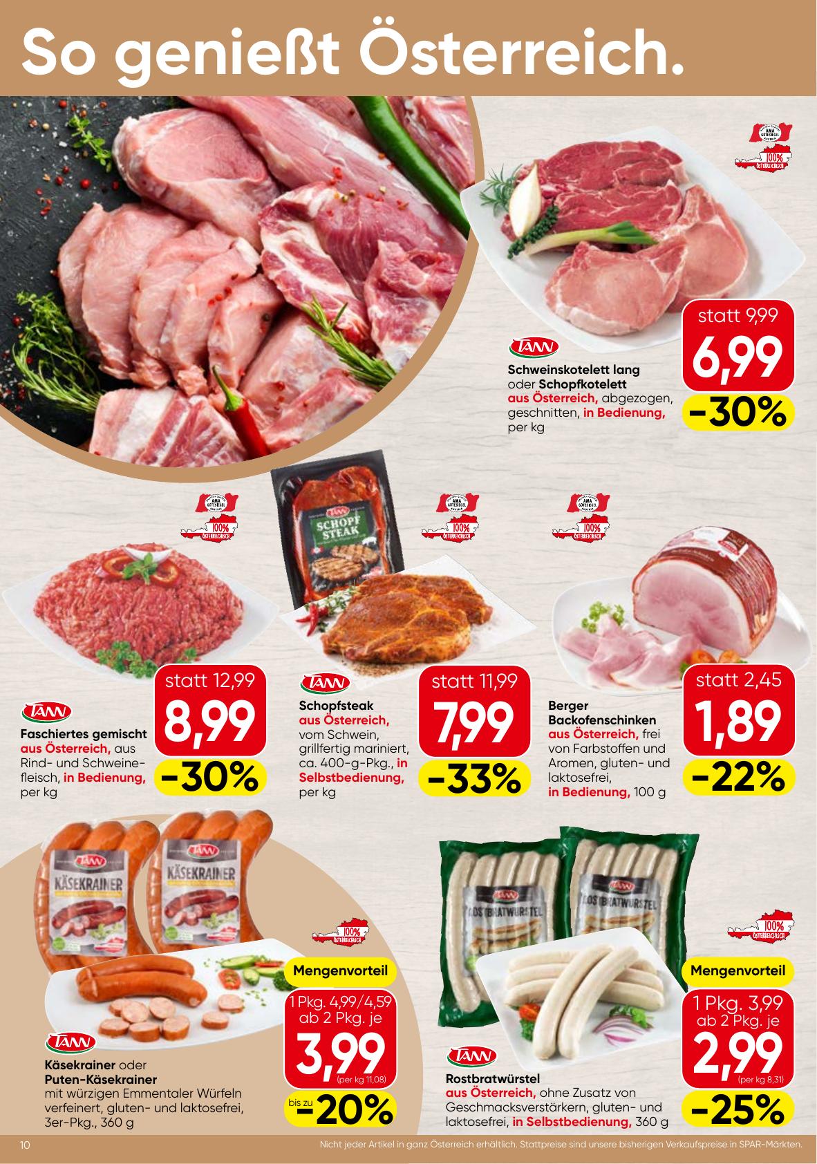 Spar flyer page